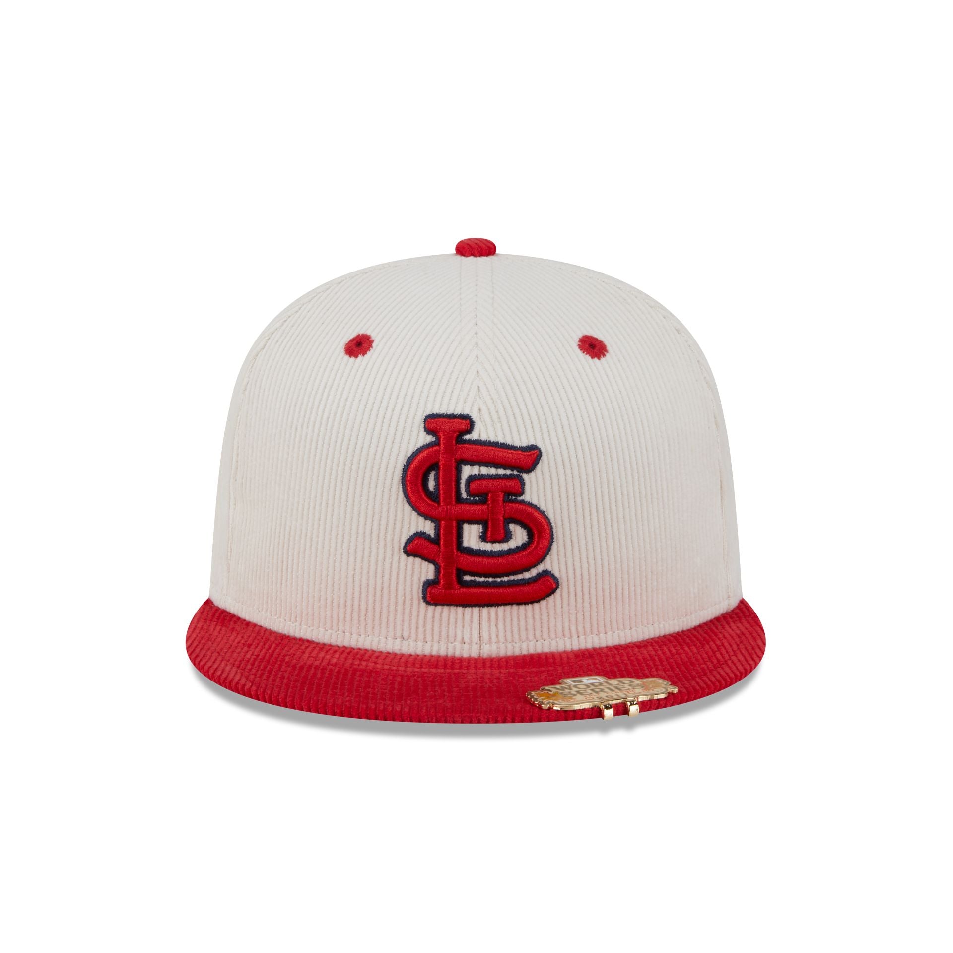Premium St. Louis Cardinals Two Tone Cord 59FIFTY Fitted Hat