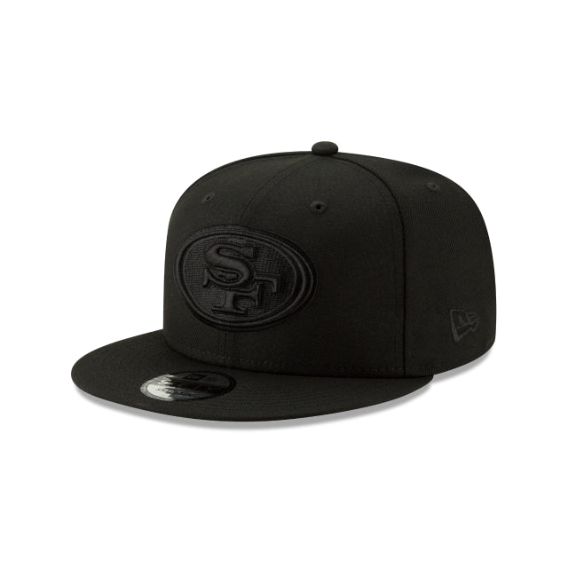 Premium San Francisco 49ers All - Black 9FIFTY Snapback Hat
