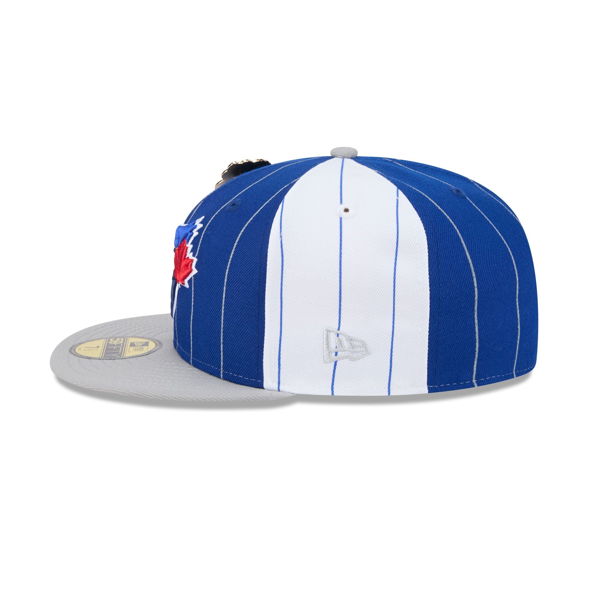 Premium Toronto Blue Jays Pinstripe League Pin 59FIFTY Fitted Hat