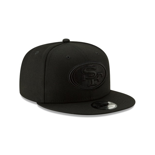 Premium San Francisco 49ers All - Black 9FIFTY Snapback Hat