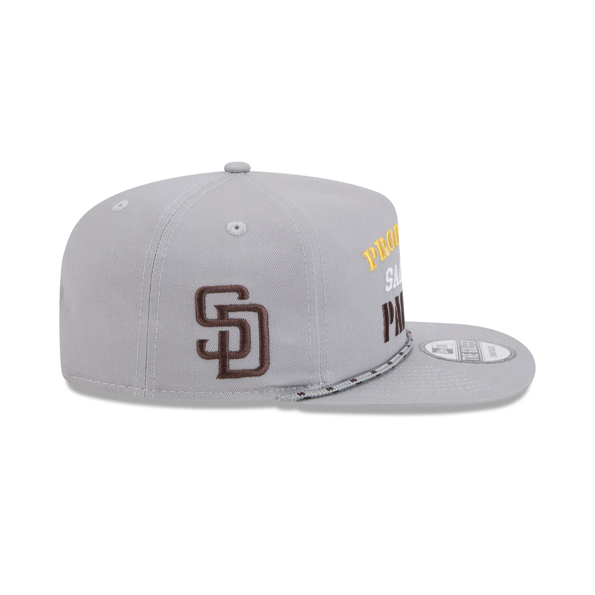 Premium San Diego Padres Vintage Gray Rope Golfer Hat