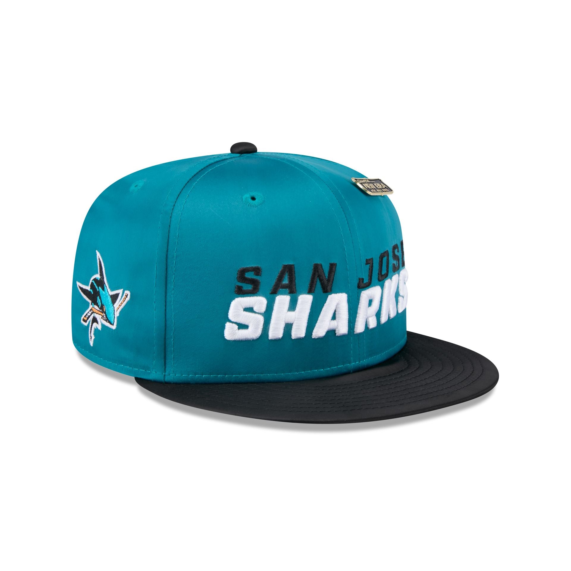 Premium San Jose Sharks Spring Satin 59FIFTY Fitted Hat