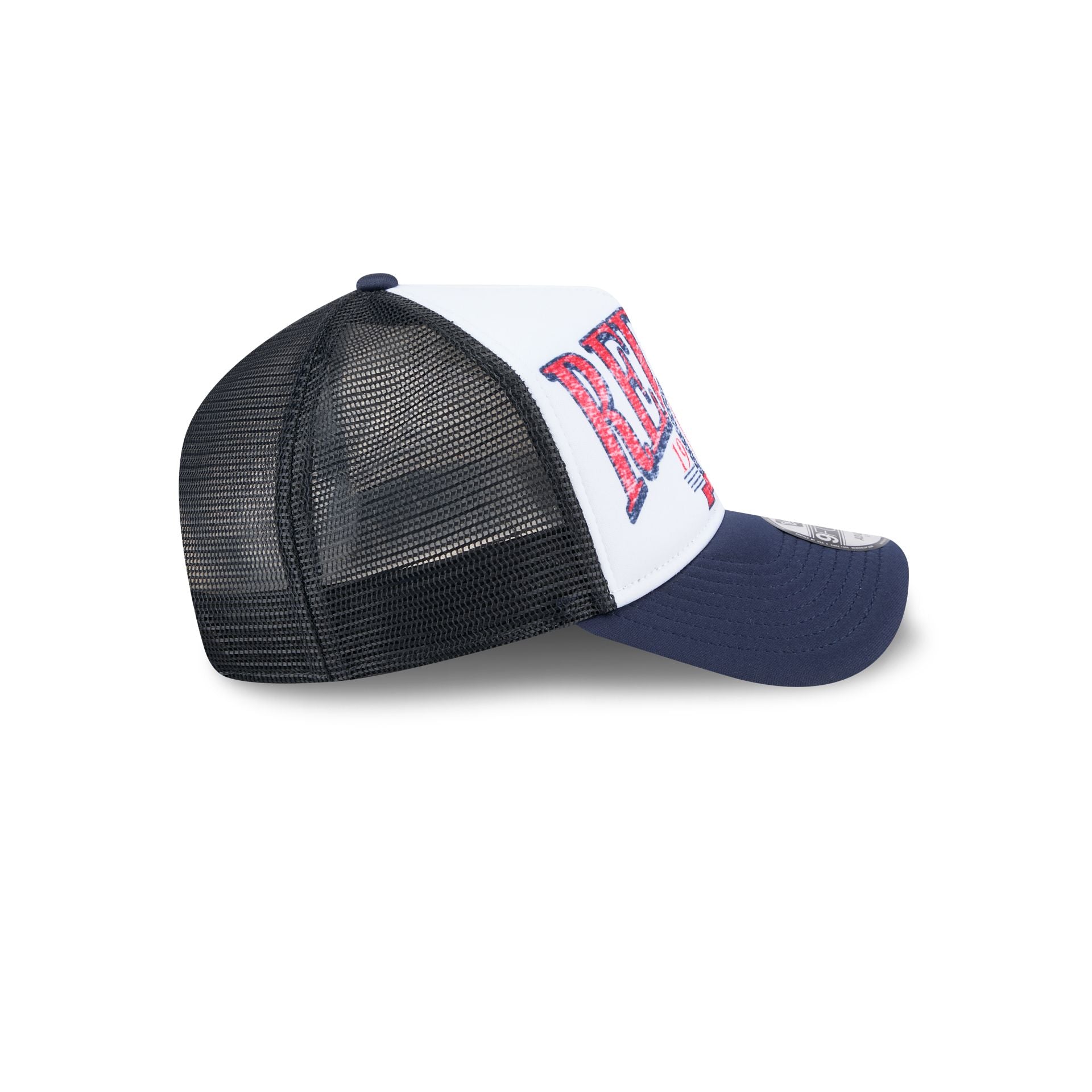 Premium Boston Red Sox Distressed 9FORTY A-Frame Trucker Hat