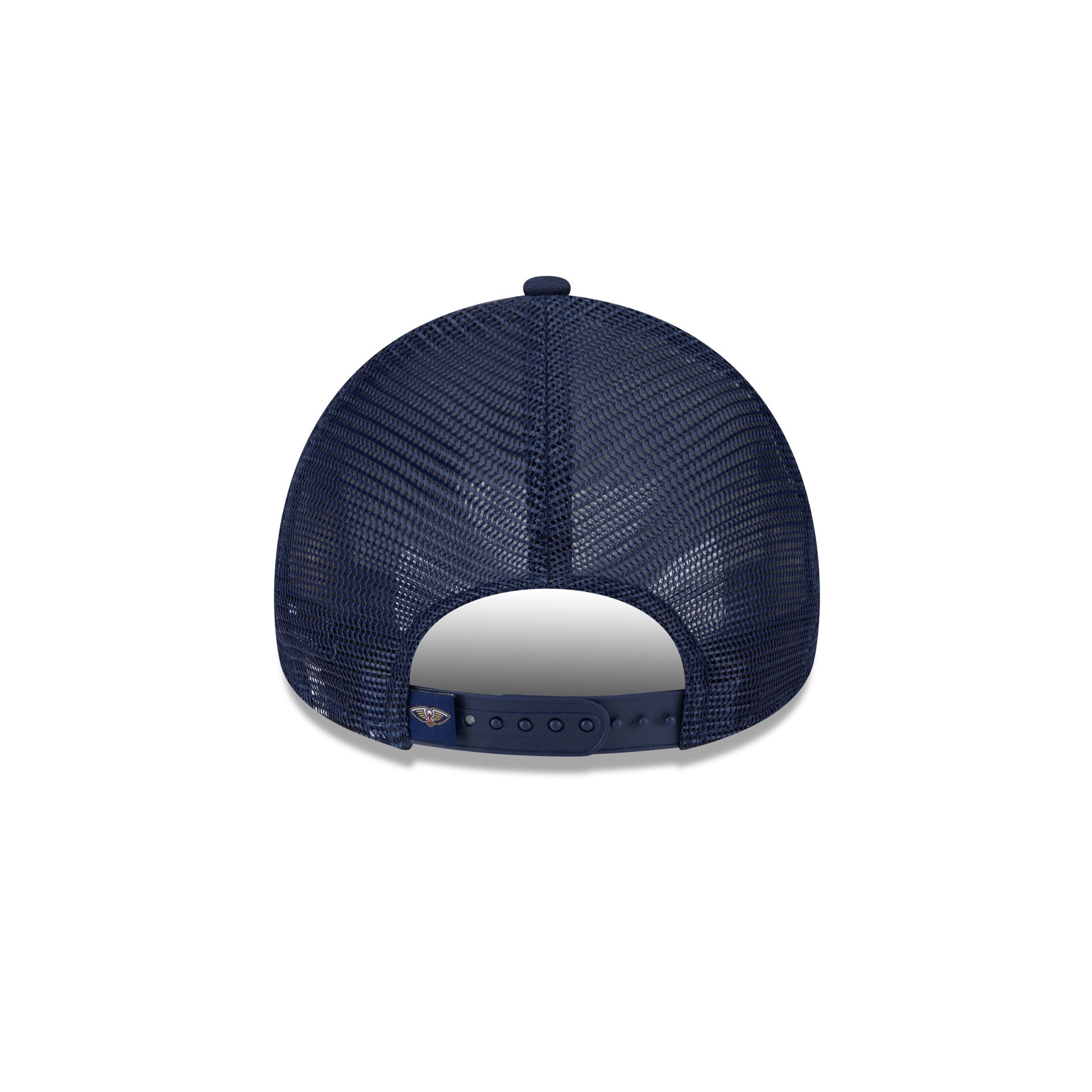 Premium New Orleans Pelicans Distressed 9FORTY A-Frame Trucker Hat