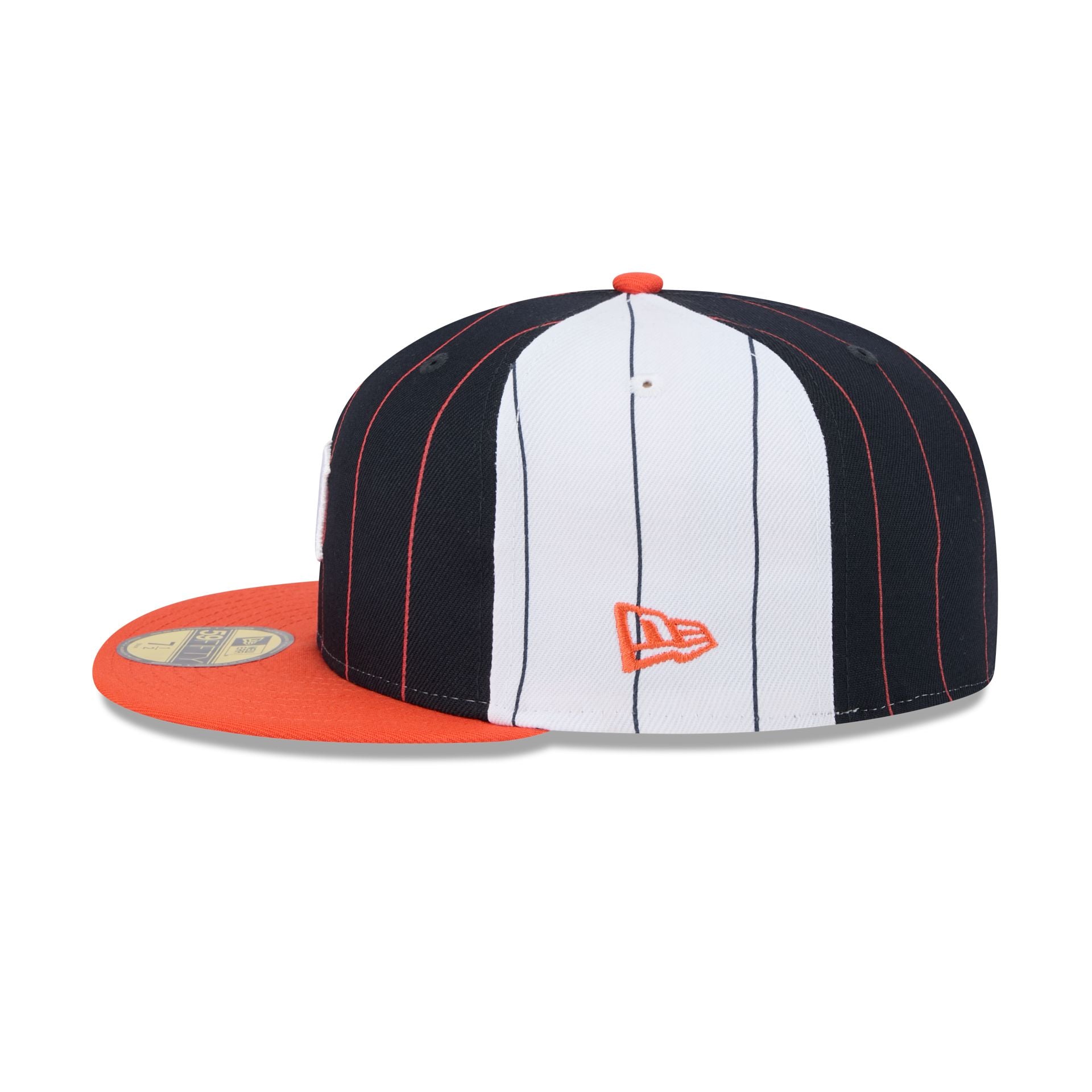Premium Detroit Tigers Pinstripe League Pin 59FIFTY Fitted Hat
