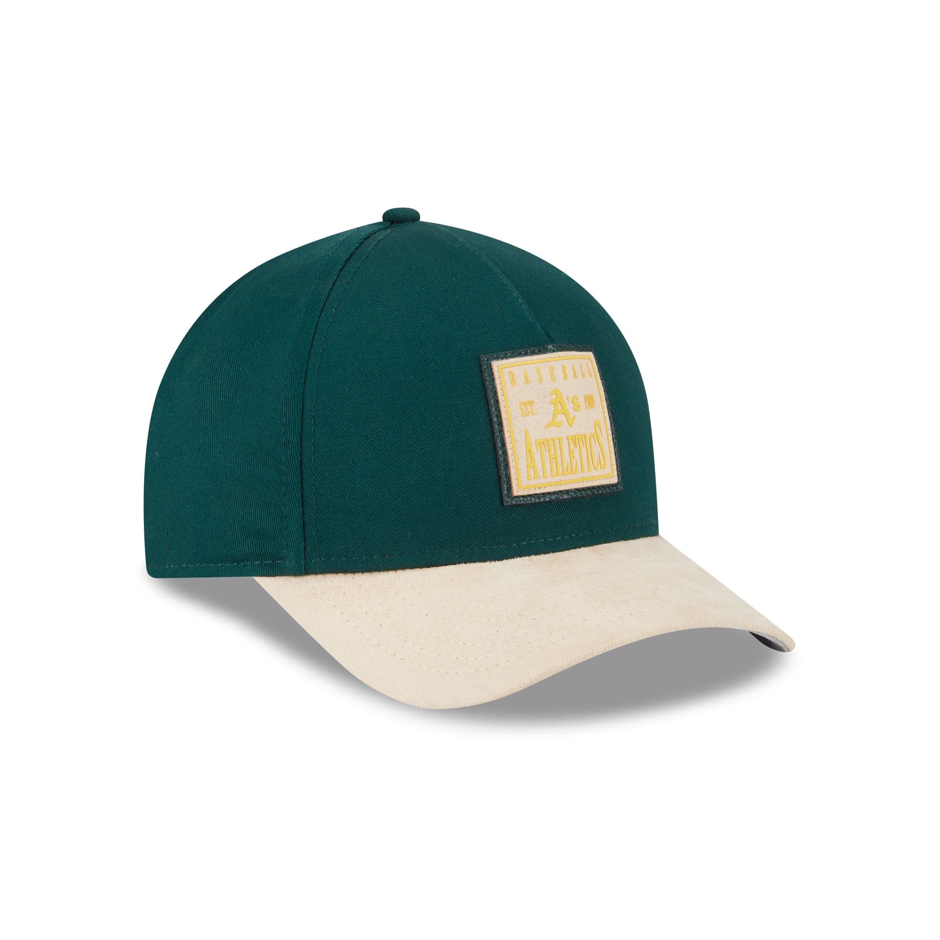 Premium Athletics Suede Patch 9FORTY M-Crown A-Frame Adjustable Hat - Upgrade Your Headwear Game