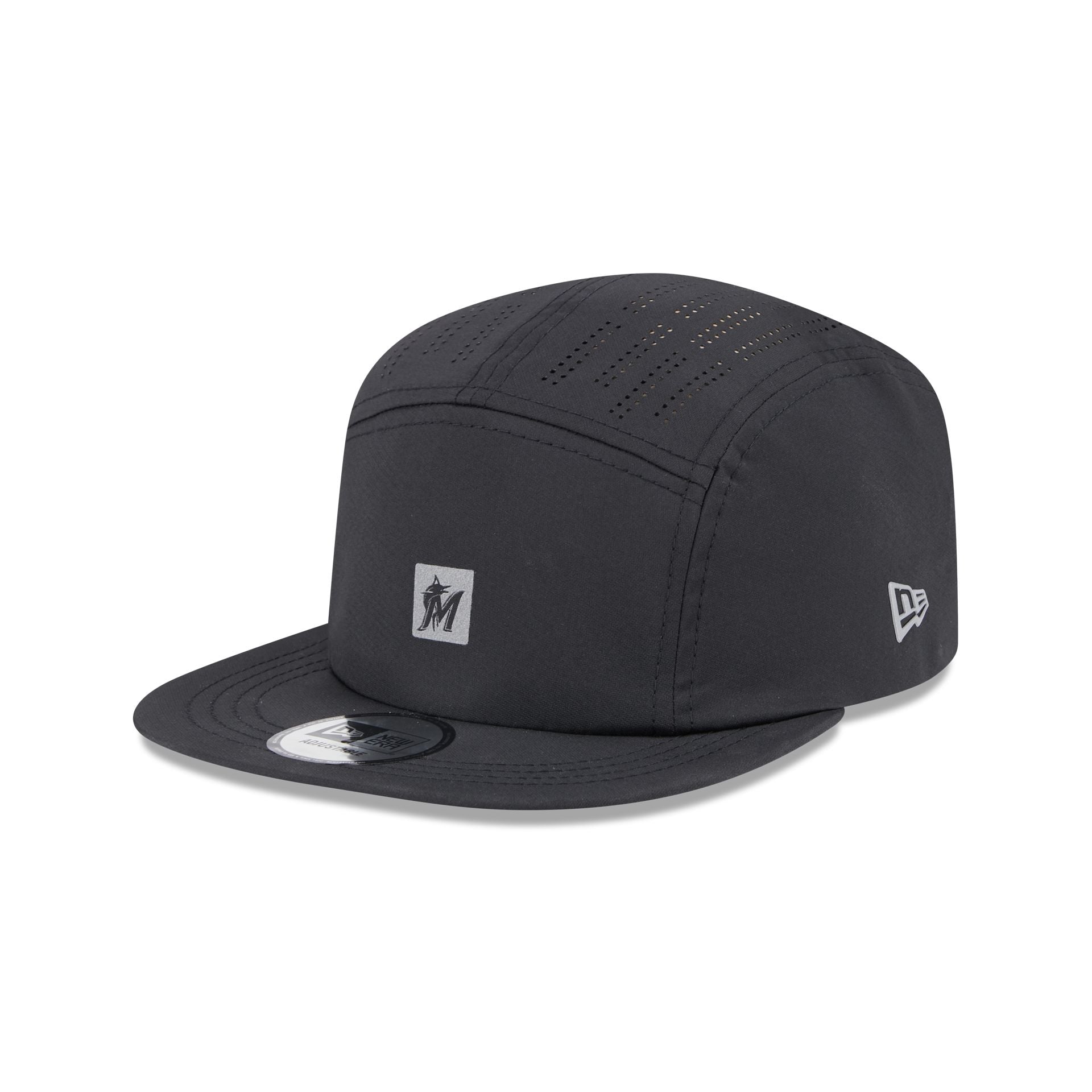 Premium Miami Marlins Reflect Camper Strapback Hat