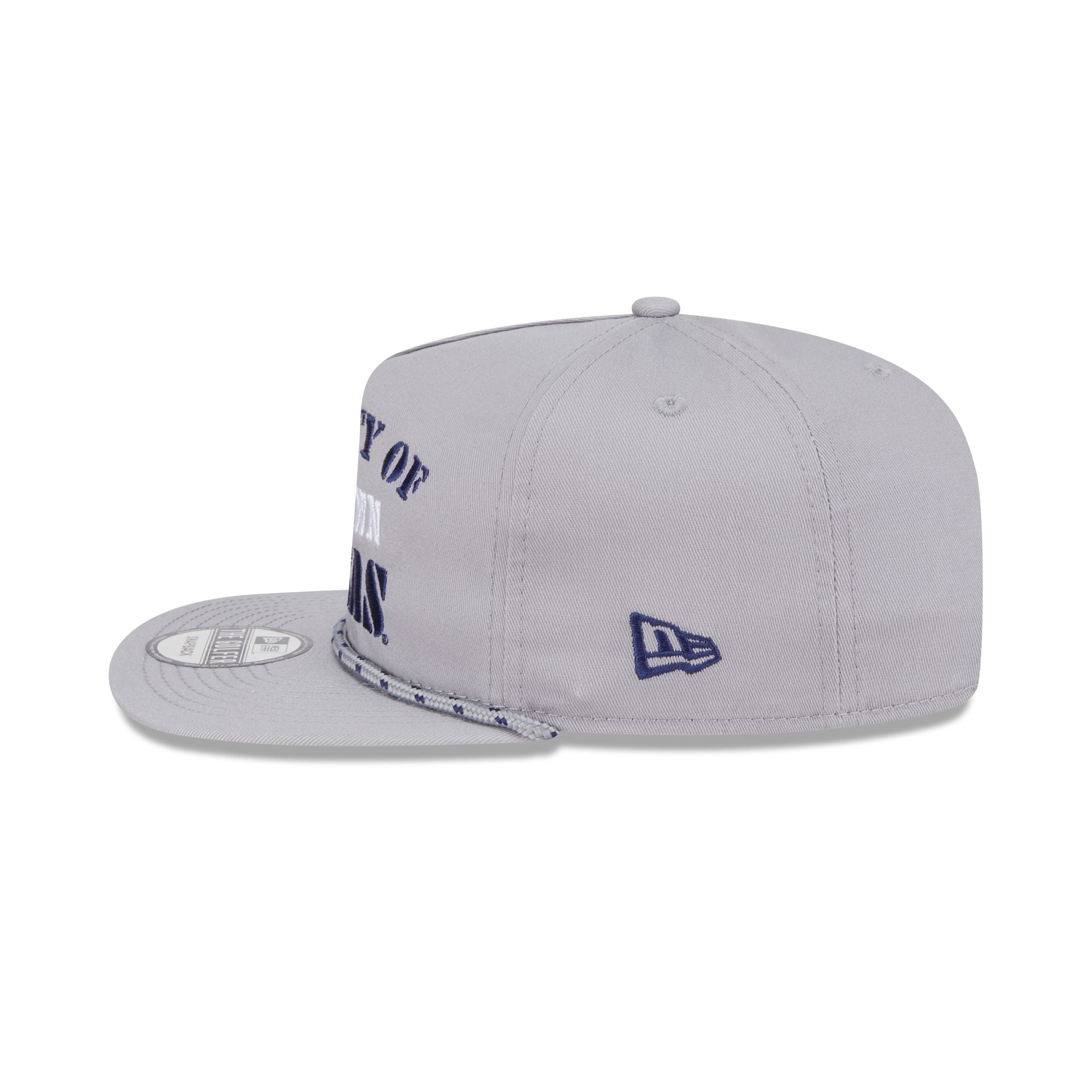 Premium Georgetown Hoyas Vintage Gray Rope Golfer Hat