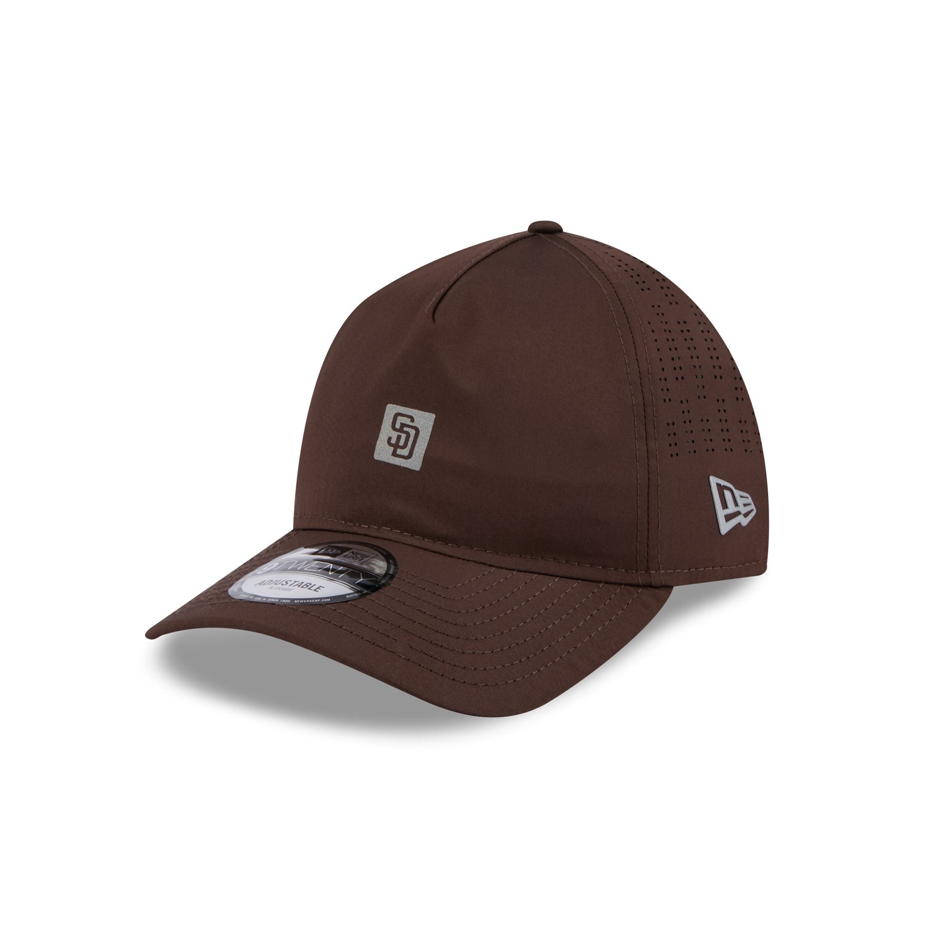 Premium San Diego Padres Reflect 9TWENTY A-Frame Adjustable Hat