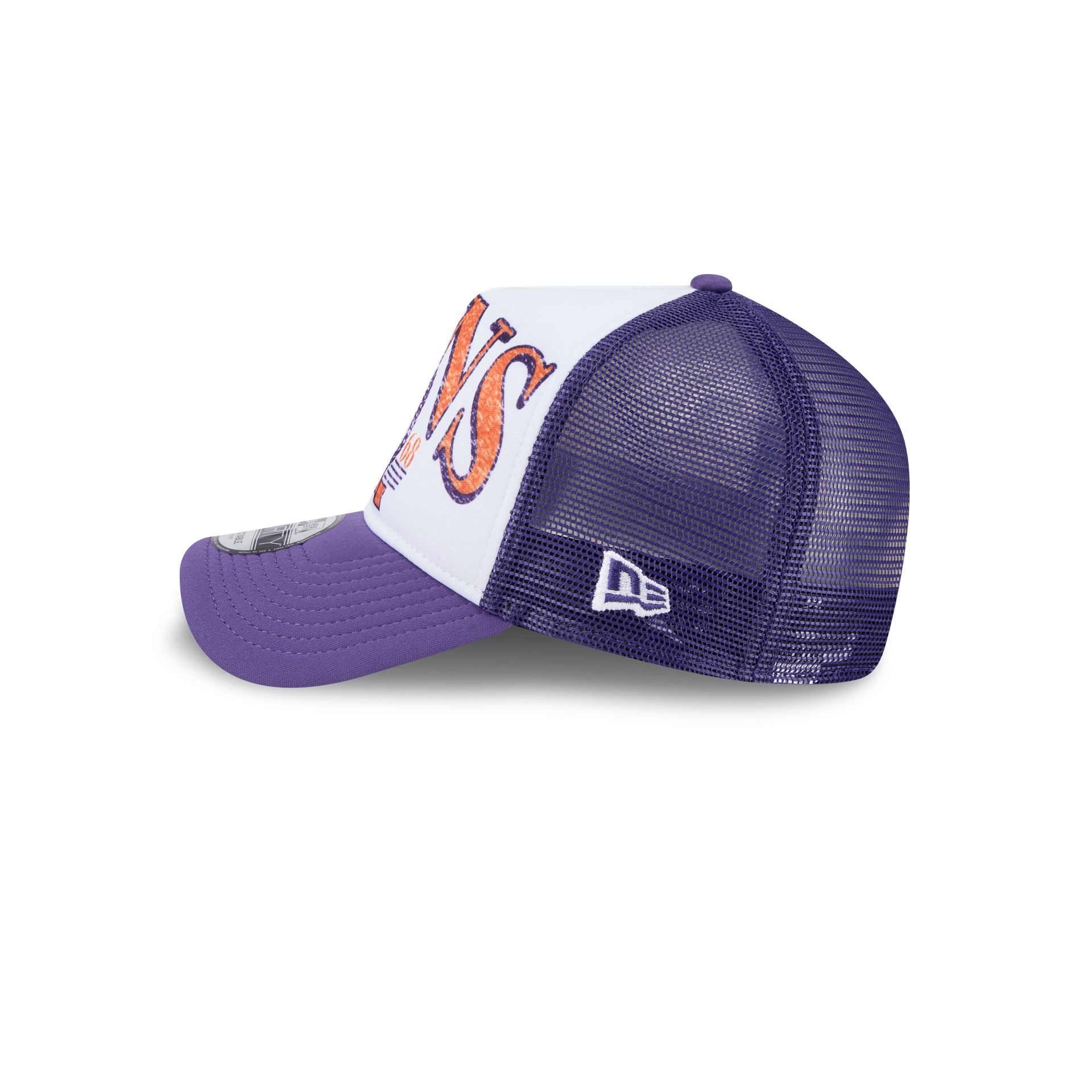 Premium Phoenix Suns Distressed 9FORTY A-Frame Trucker Hat