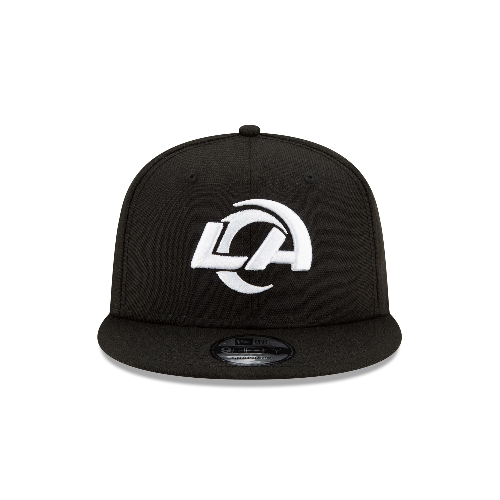Premium Los Angeles Rams Black & White 9FIFTY Snapback