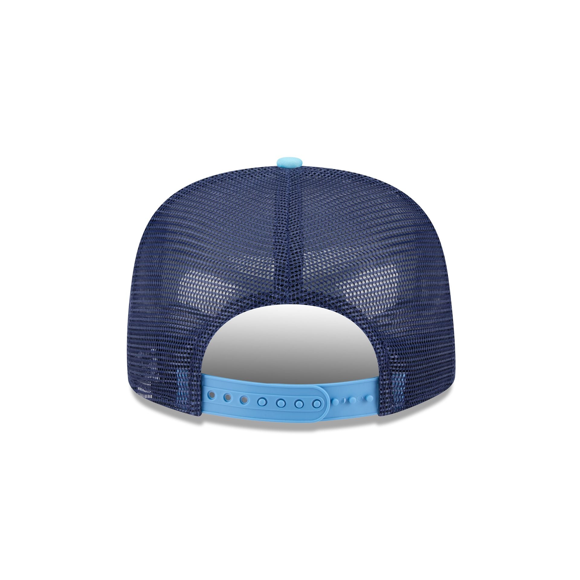 Premium Tampa Bay Rays Retro Script 9FIFTY A-Frame Trucker Hat
