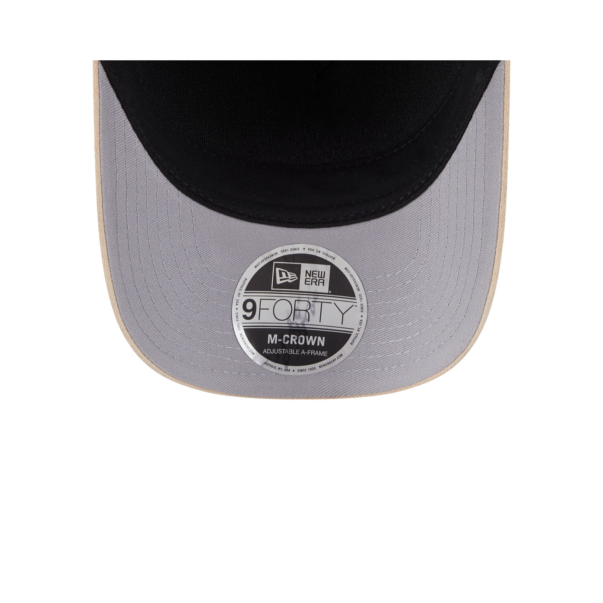 Premium Atlanta Braves 9FORTY M-Crown A-Frame Adjustable Hat with Suede Patch