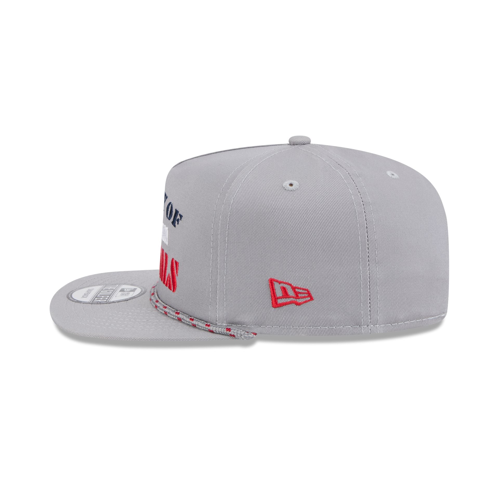 Premium Washington Nationals Vintage Gray Rope Golfer Hat