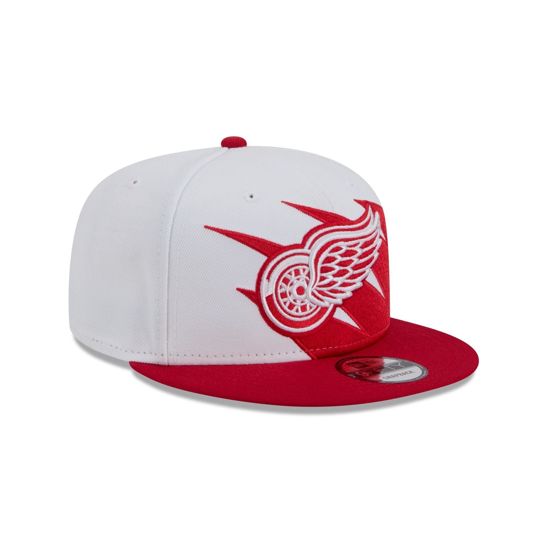 Premium Detroit Red Wings Jagged 9FIFTY Snapback Hat
