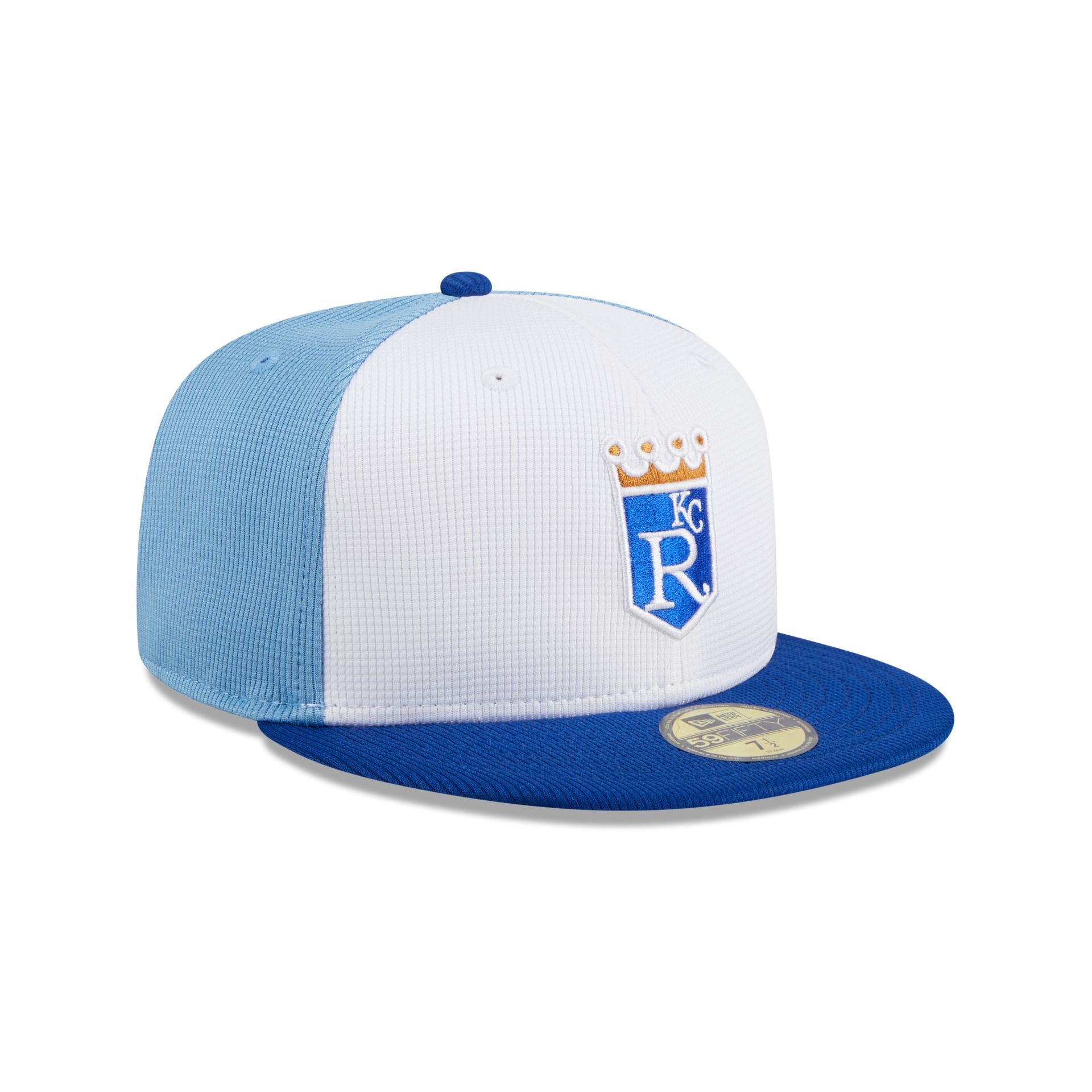 Premium Kansas City Royals 2025 Batting Practice 59FIFTY Fitted Cap