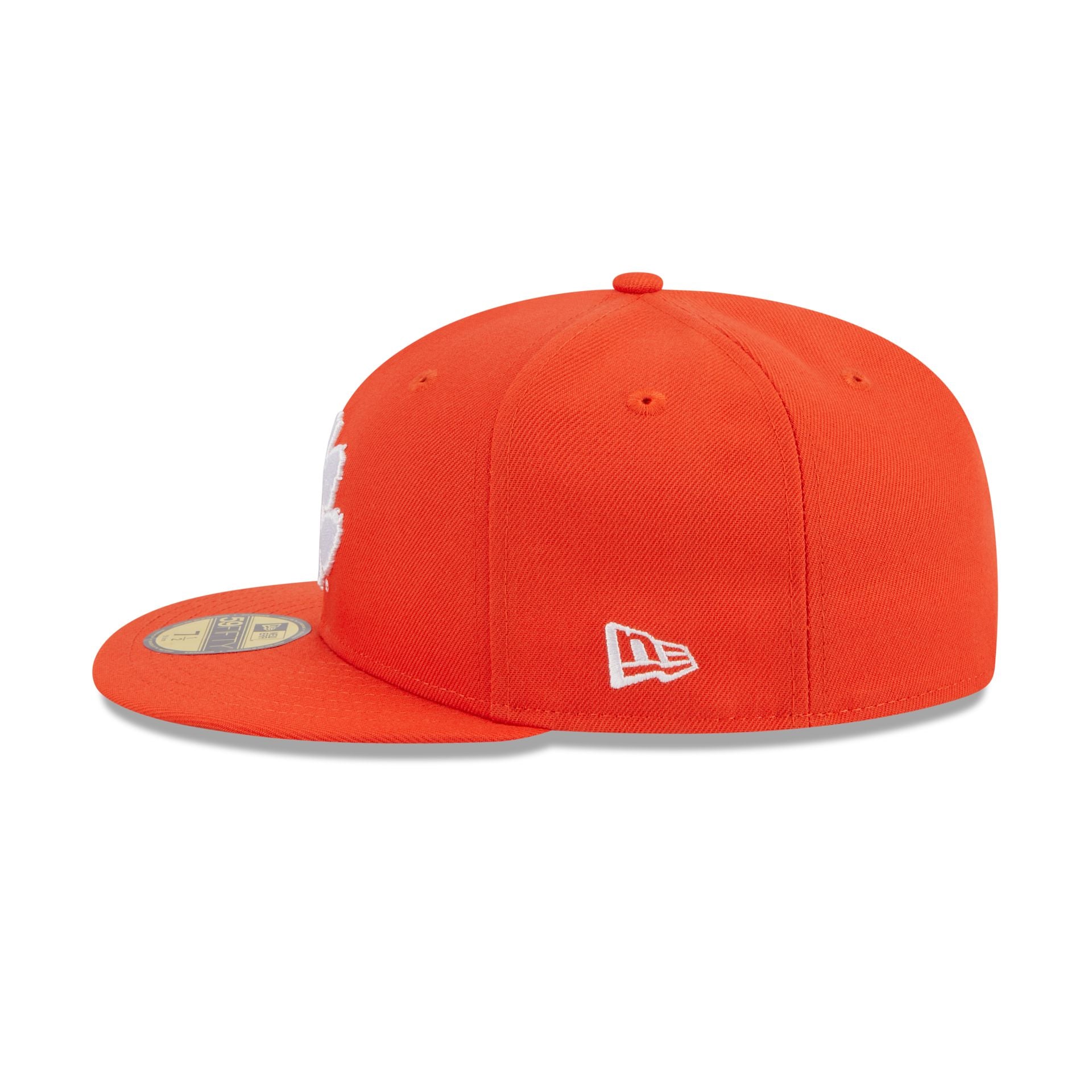 Premium Clemson Tigers Orange 59FIFTY Fitted Hat