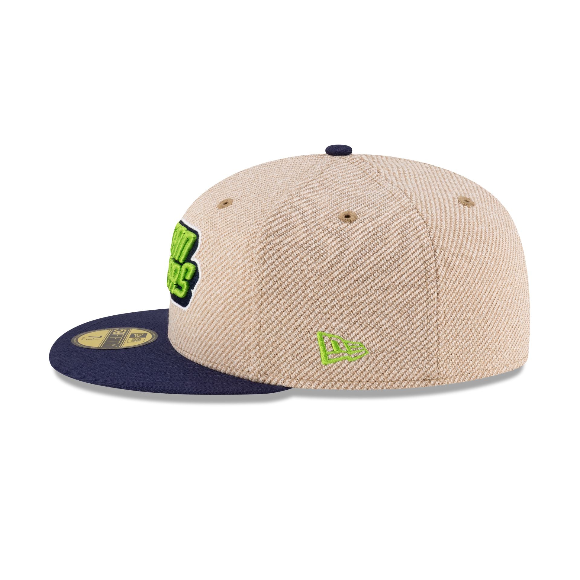 Premium Hub City Spartanburgers Terry Heather Tan 59FIFTY Fitted Hat