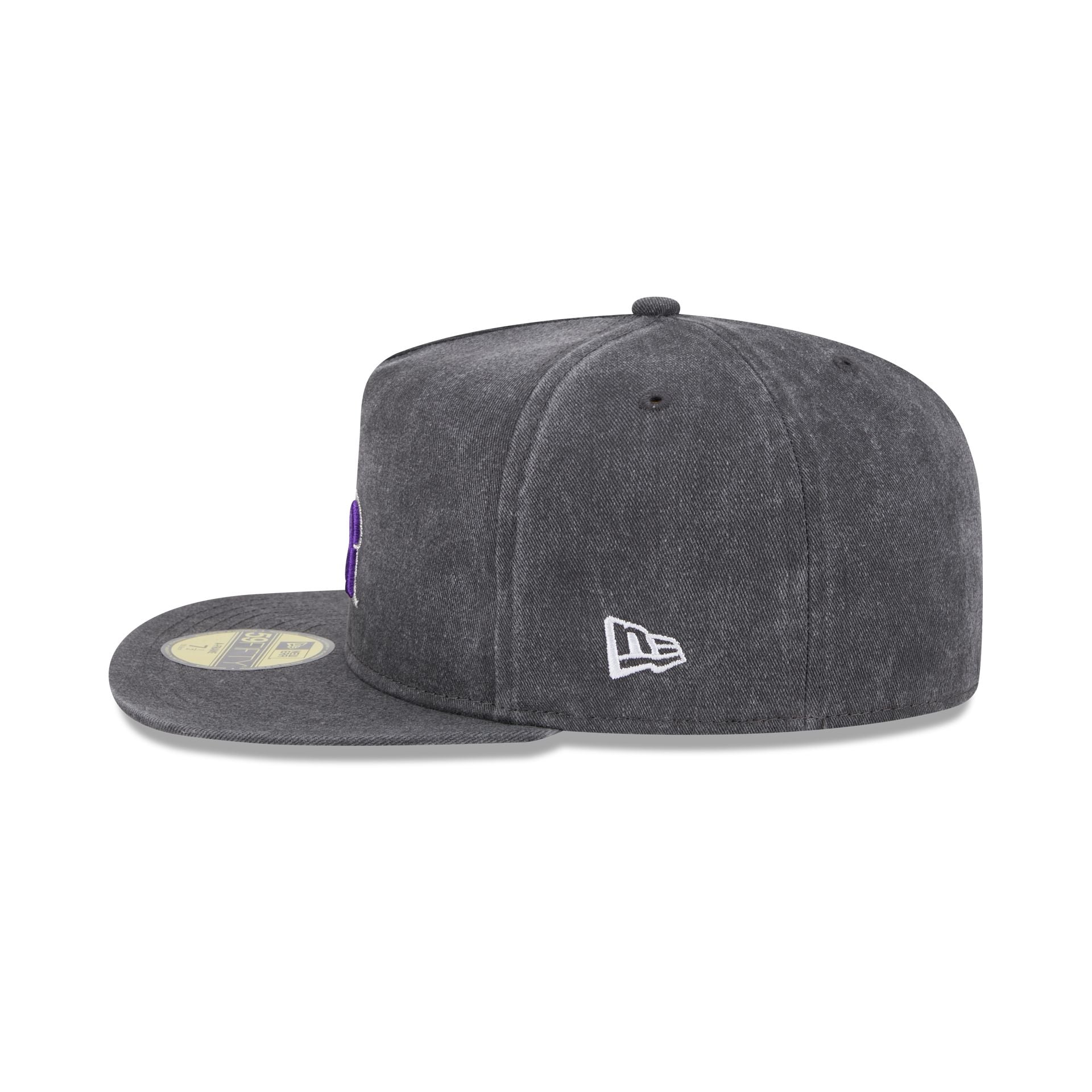 Premium Colorado Rockies Pigment Dye 59FIFTY A-Frame Fitted Hat