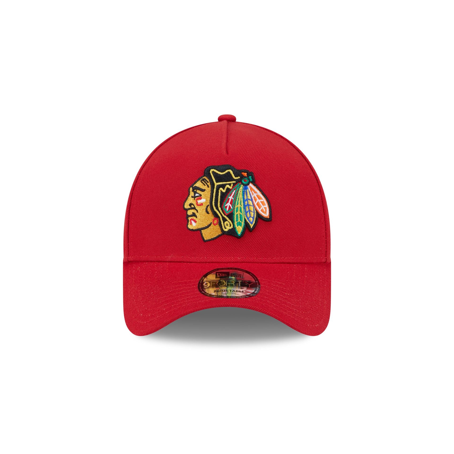 Premium Chicago Blackhawks Red Team 9FORTY A-Frame Snapback Hat