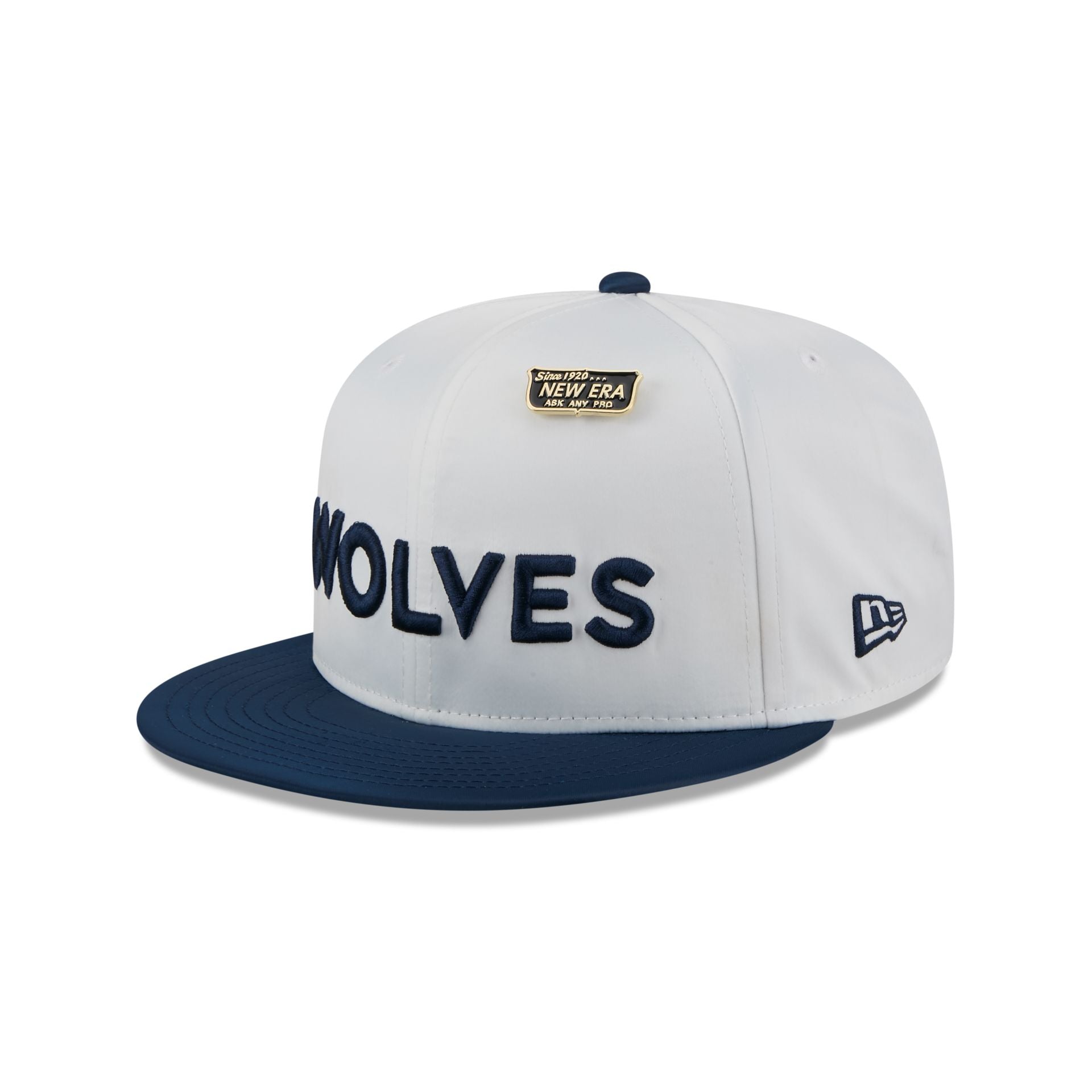 Premium Minnesota Timberwolves Satin Pin 9FIFTY Snapback Hat