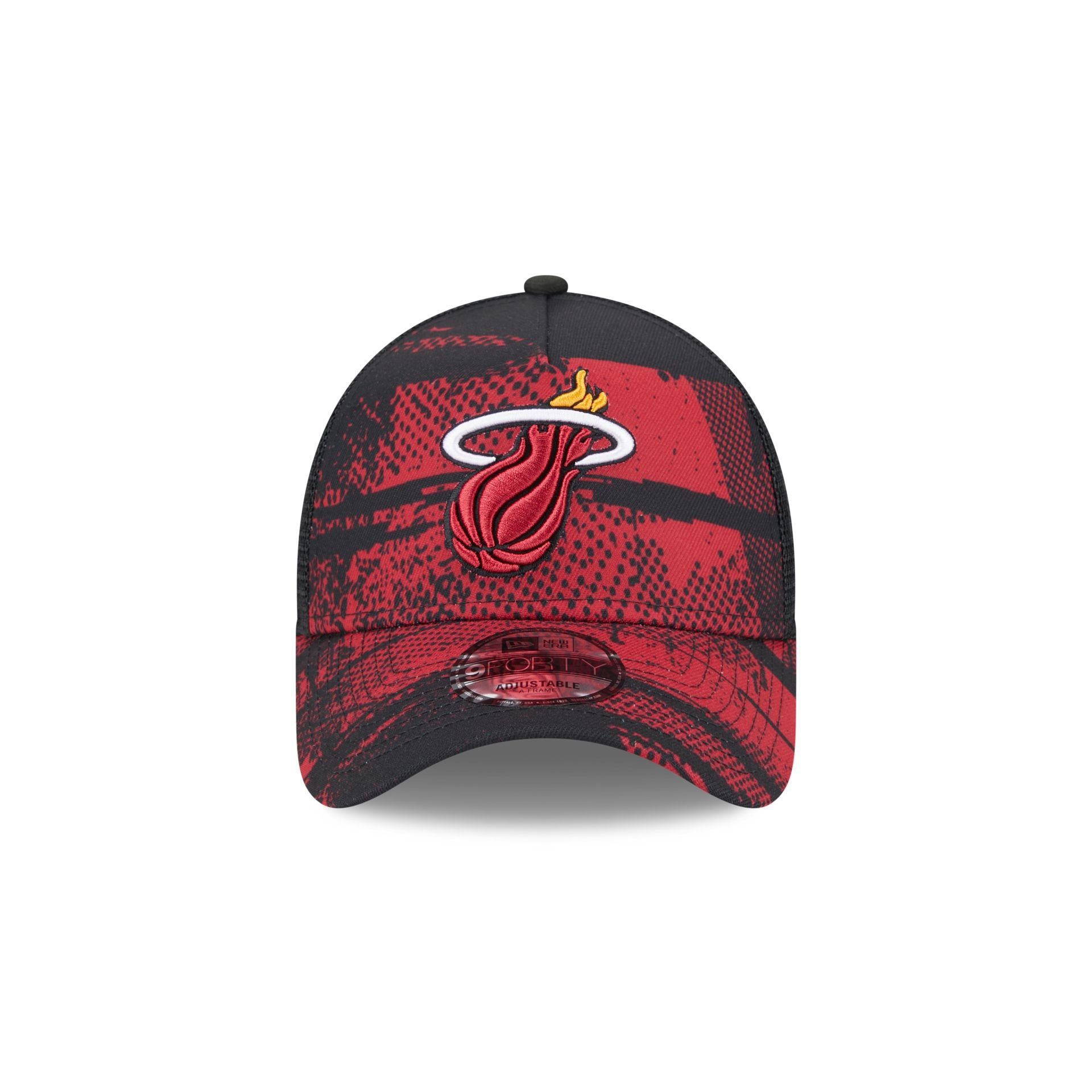 Premium Miami Heat 2024 Tip-Off 9FORTY A-Frame Trucker Hat - Upgrade Your Headwear Game