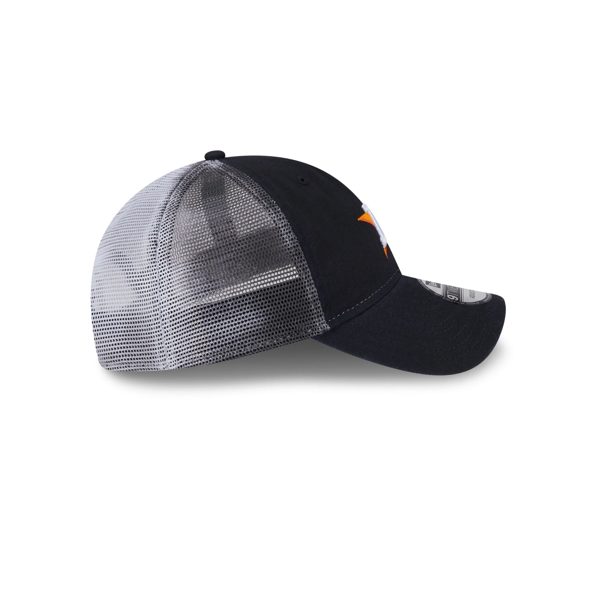 Premium Houston Astros Slick 9TWENTY Trucker Hat