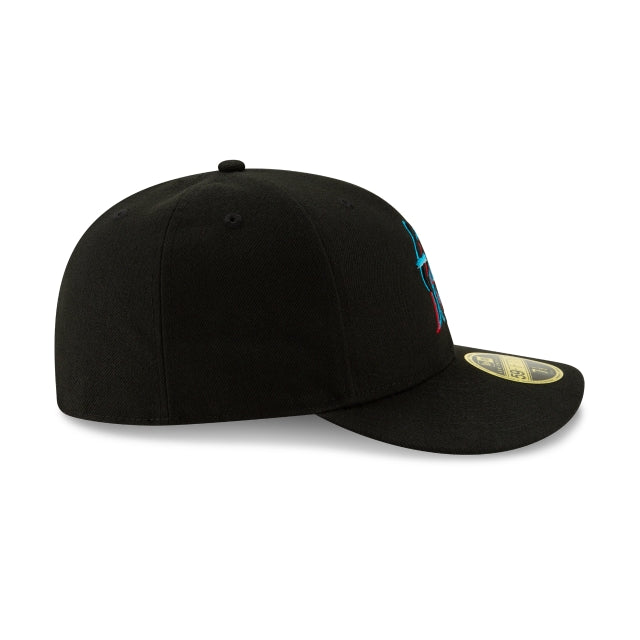 Premium Miami Marlins Authentic Collection Low Profile 59FIFTY Fitted Hat
