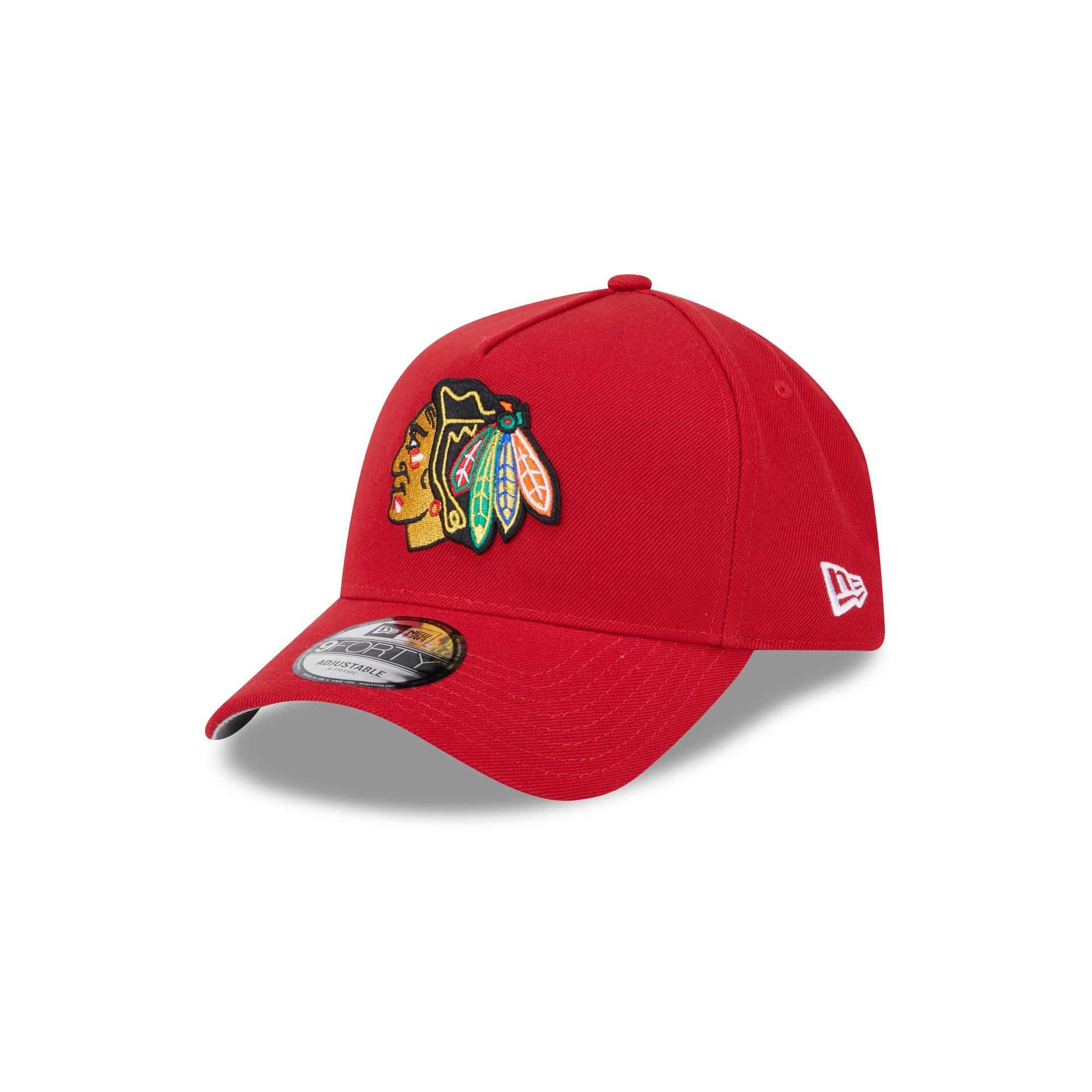 Premium Chicago Blackhawks Red Team 9FORTY A-Frame Snapback Hat