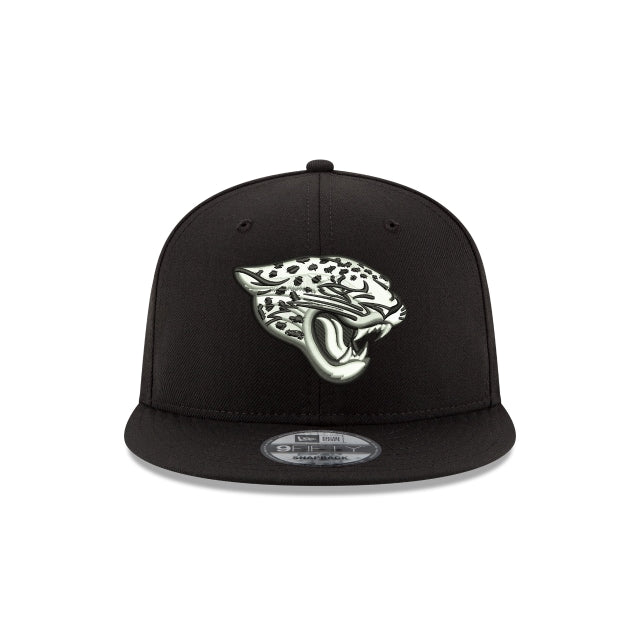 Premium Jacksonville Jaguars Black and White 9FIFTY Snapback Hat