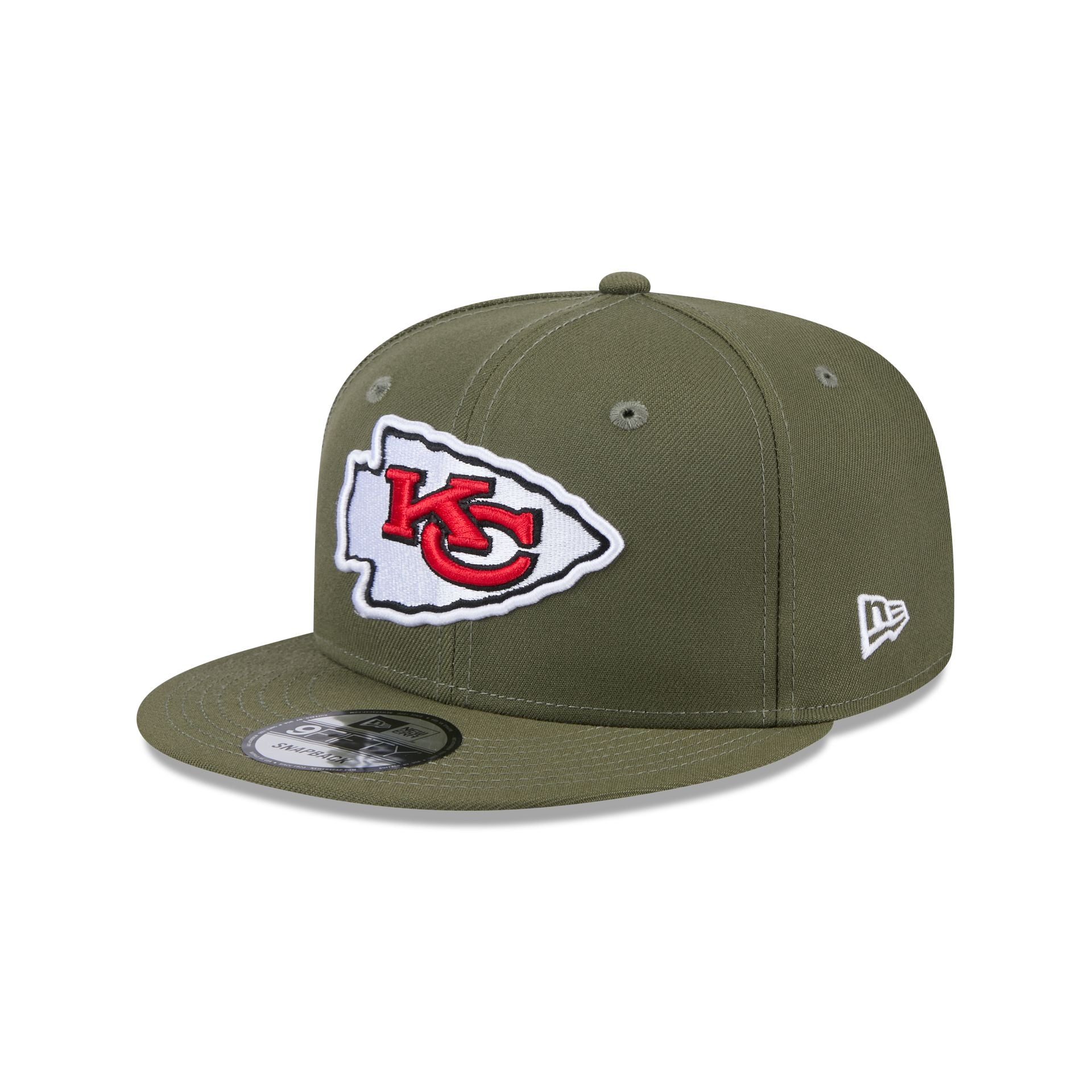 Premium Kansas City Chiefs Olive 9FIFTY Snapback Hat