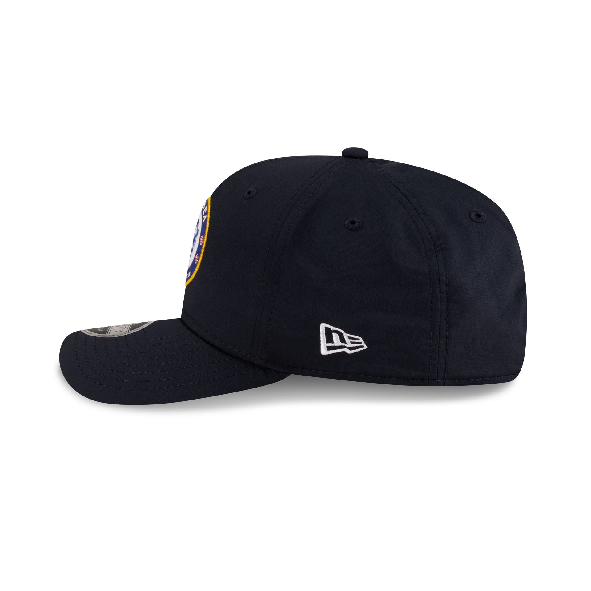 Premium Chelsea FC Lion Crest Core Navy 9SEVENTY Stretch-Snap Hat