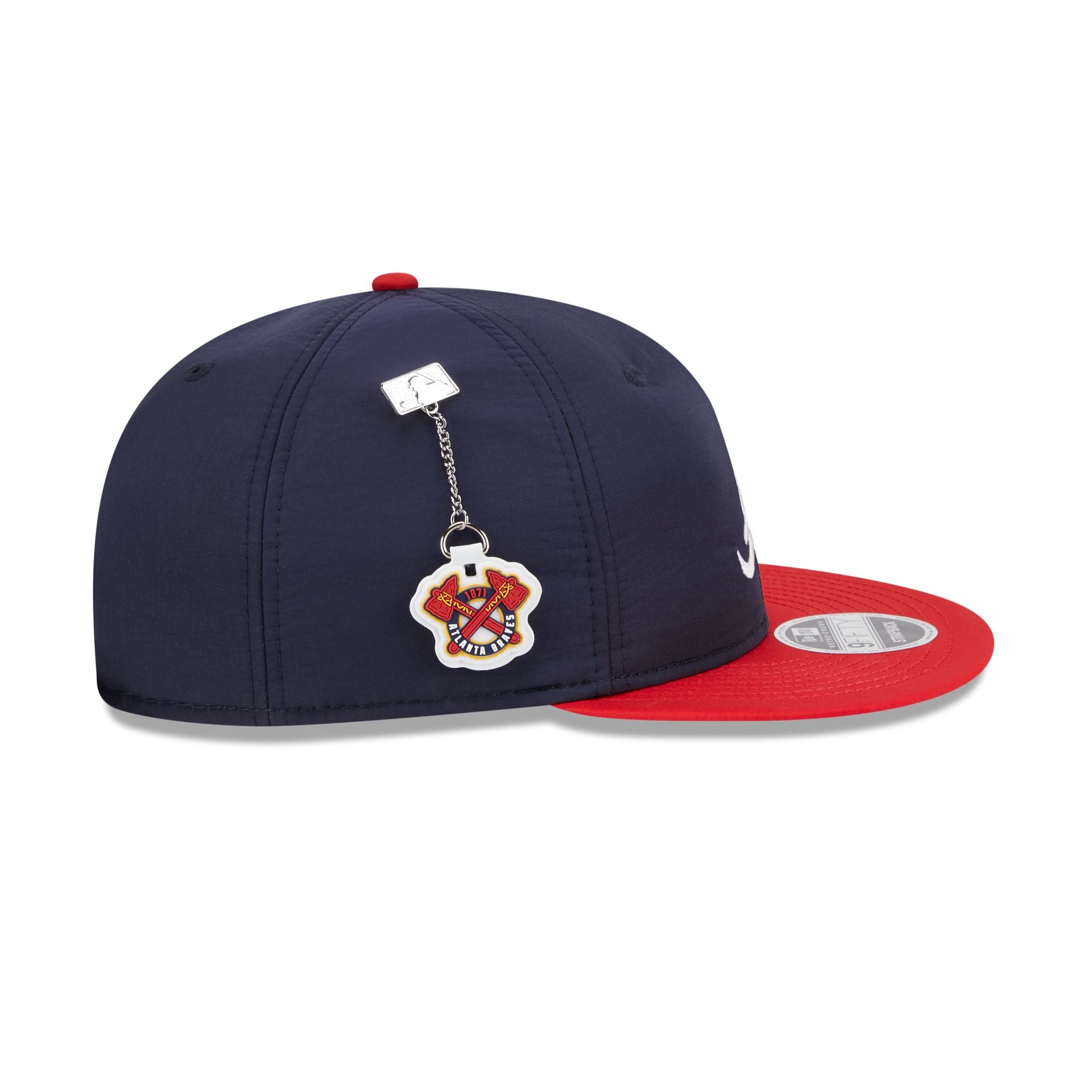 Premium Atlanta Braves Team Color Retro Crown 9FIFTY Adjustable Hat
