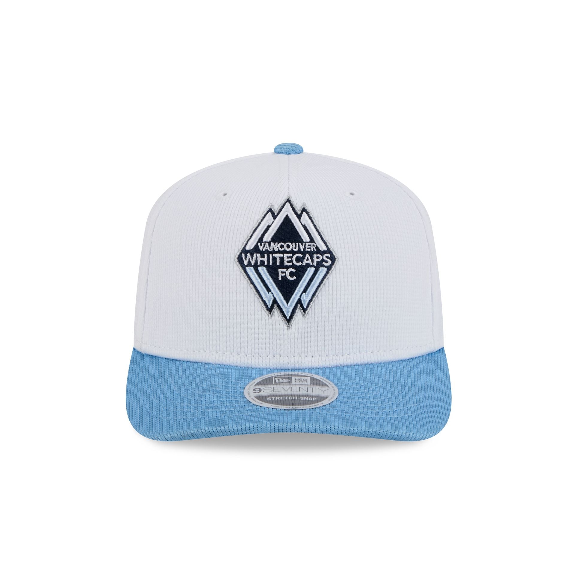 Premium Vancouver White Caps 2025 Jersey Hook 9SEVENTY Stretch-Snap Hat