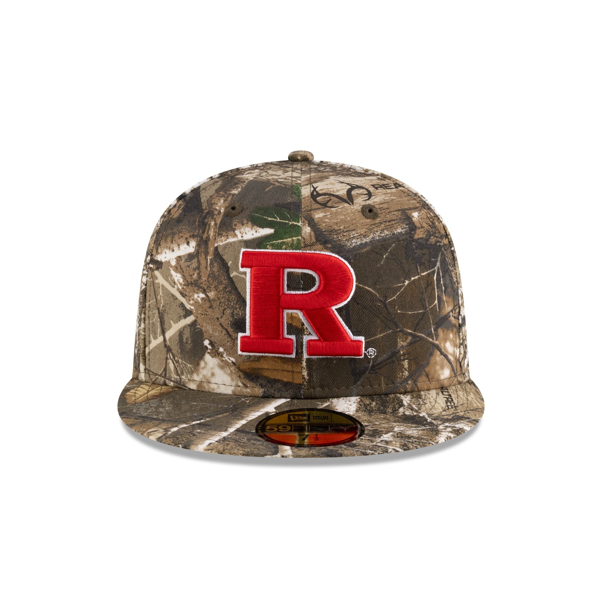 Premium Rutgers Scarlet Knights Real Tree 59FIFTY Fitted Cap