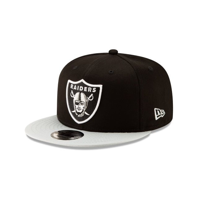 Premium Las Vegas Raiders Two Tone Black 9FIFTY Snapback Hat