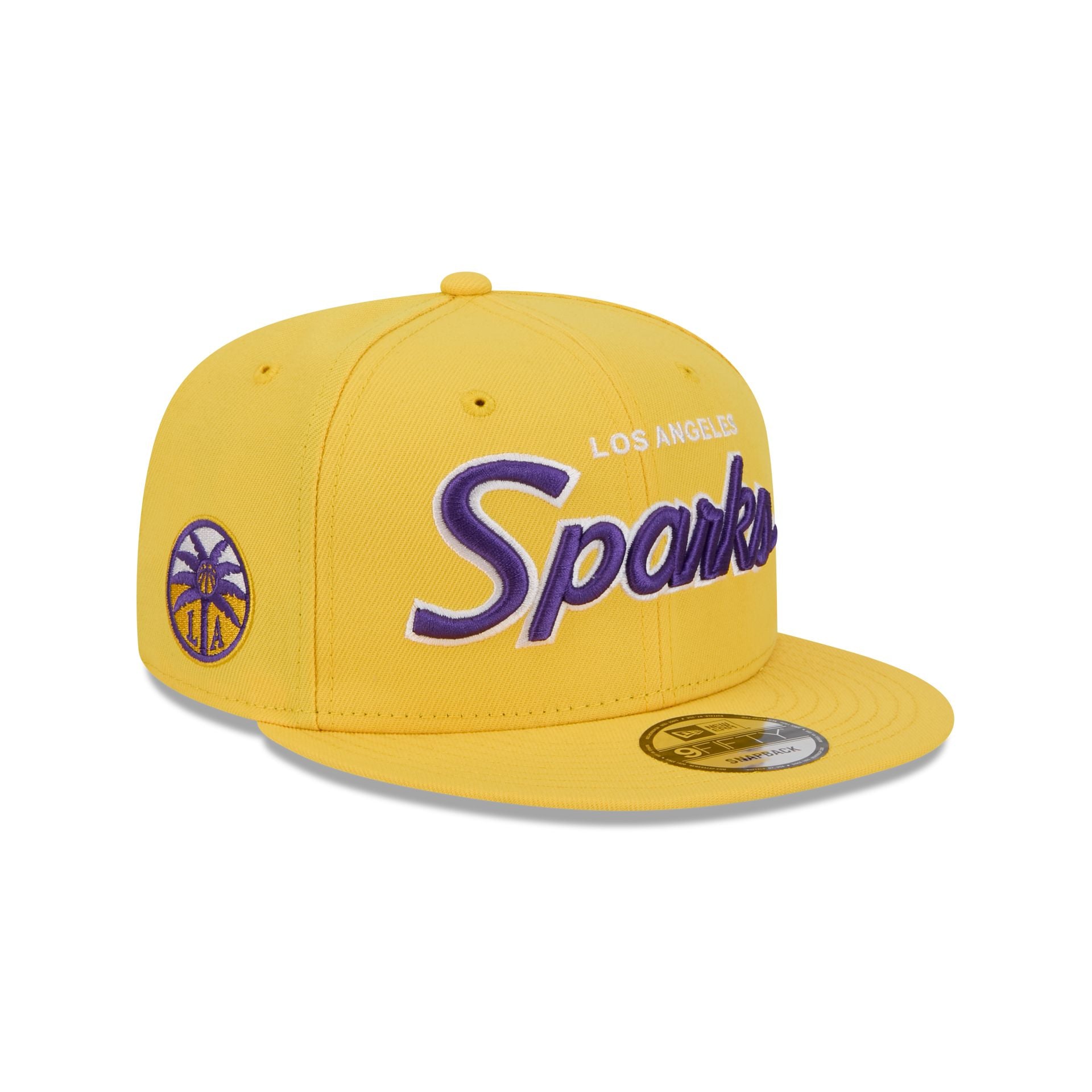 Premium Los Angeles Sparks Script 9FIFTY Snapback Hat