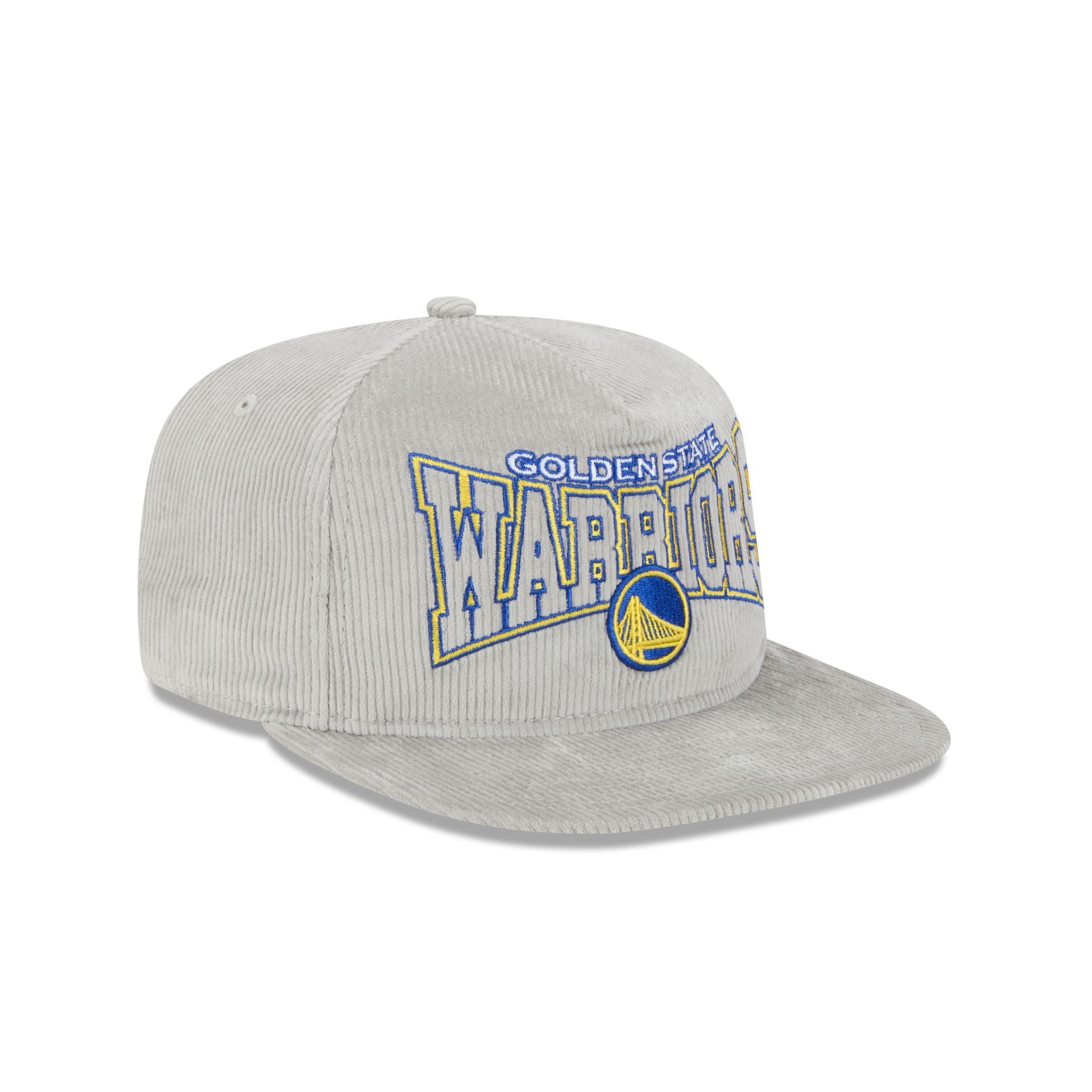 Premium Golden State Warriors Gray Cord Golfer Hat