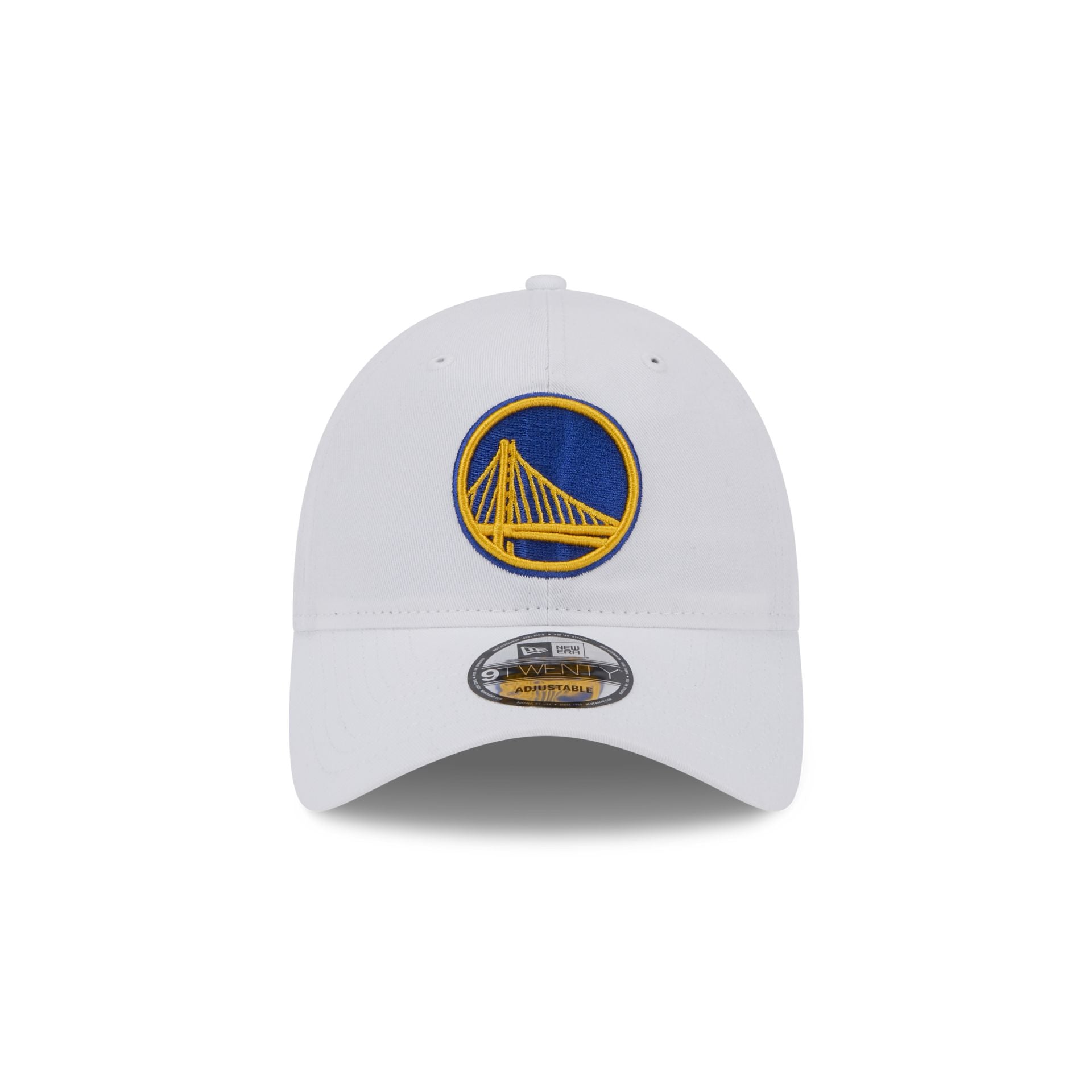 Premium Golden State Warriors White 9TWENTY Adjustable Hat
