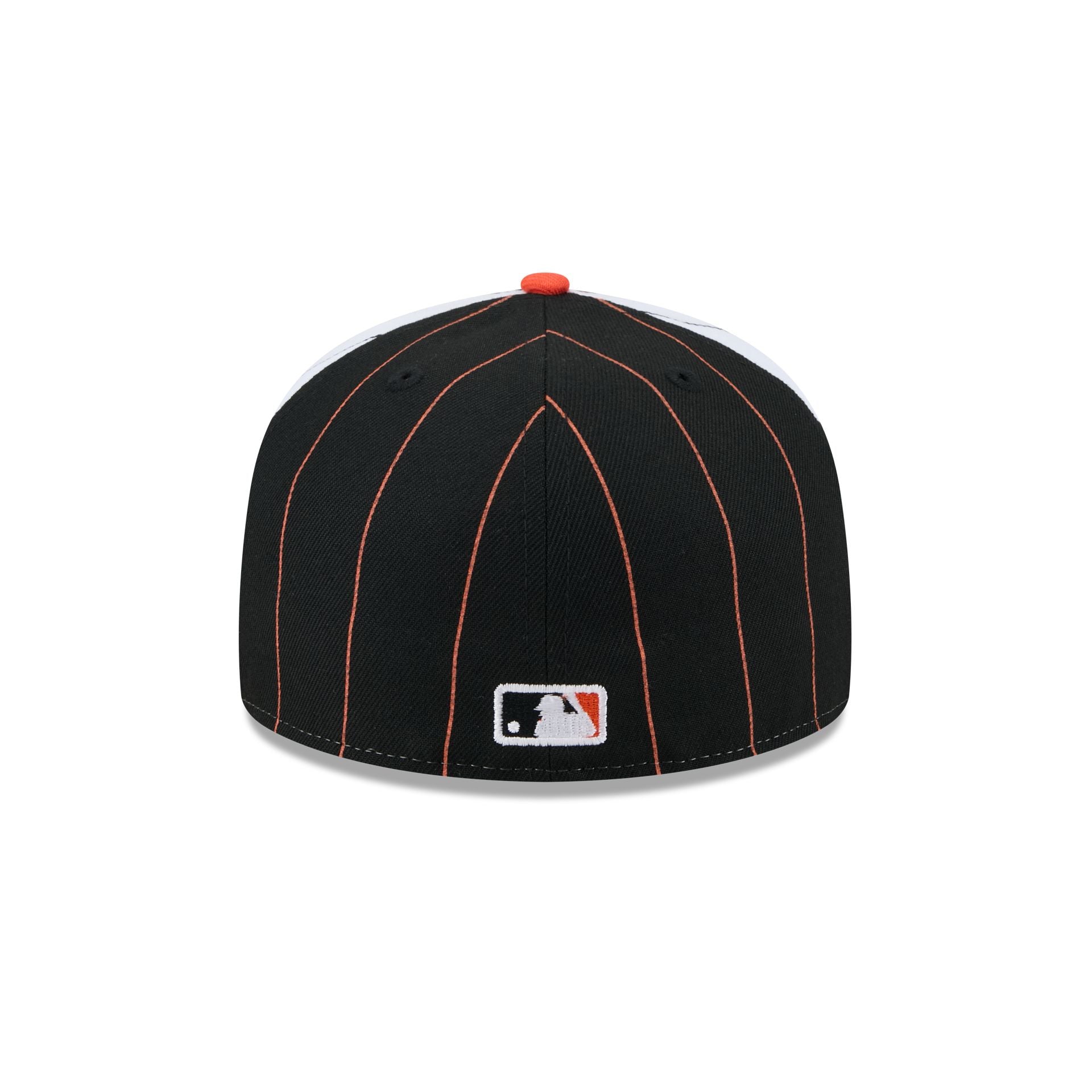 Premium Baltimore Orioles Pinstripe League Pin 59FIFTY Fitted Hat