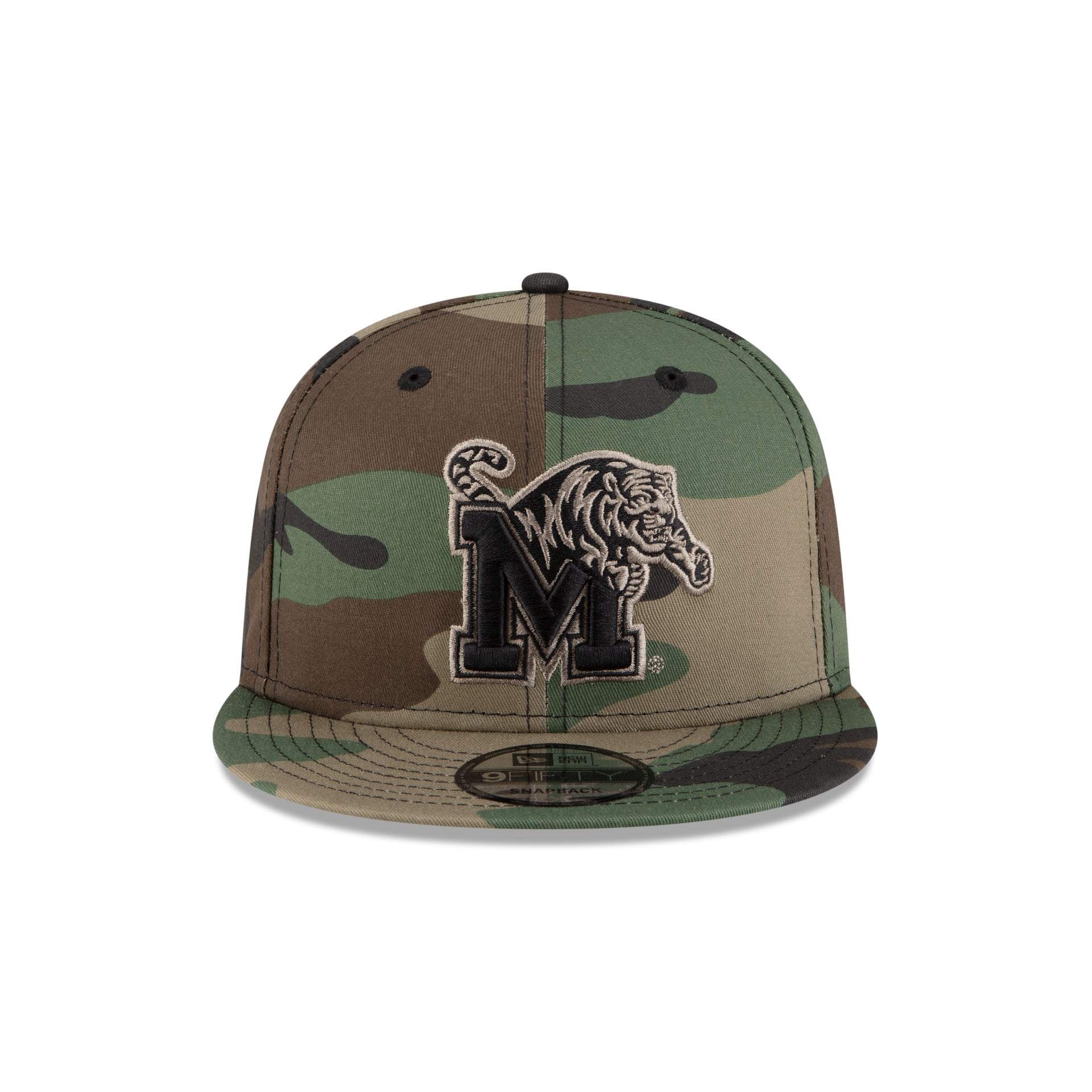 Premium Memphis Tigers Woodland Camo 9FIFTY Snapback Hat