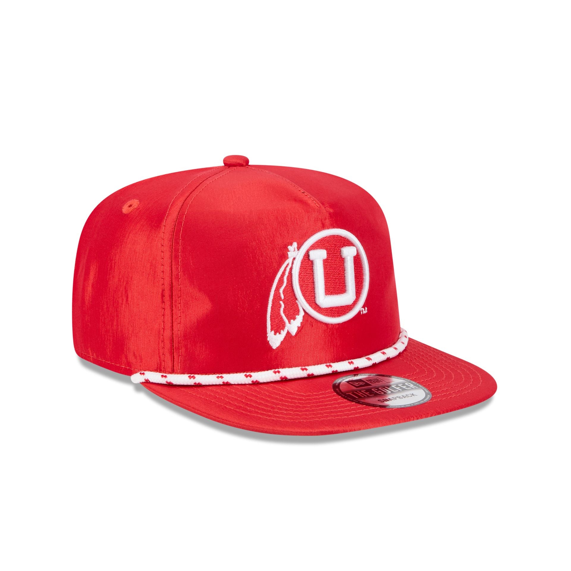 Premium Utah Utes College Vault Team Rope Golfer Hat