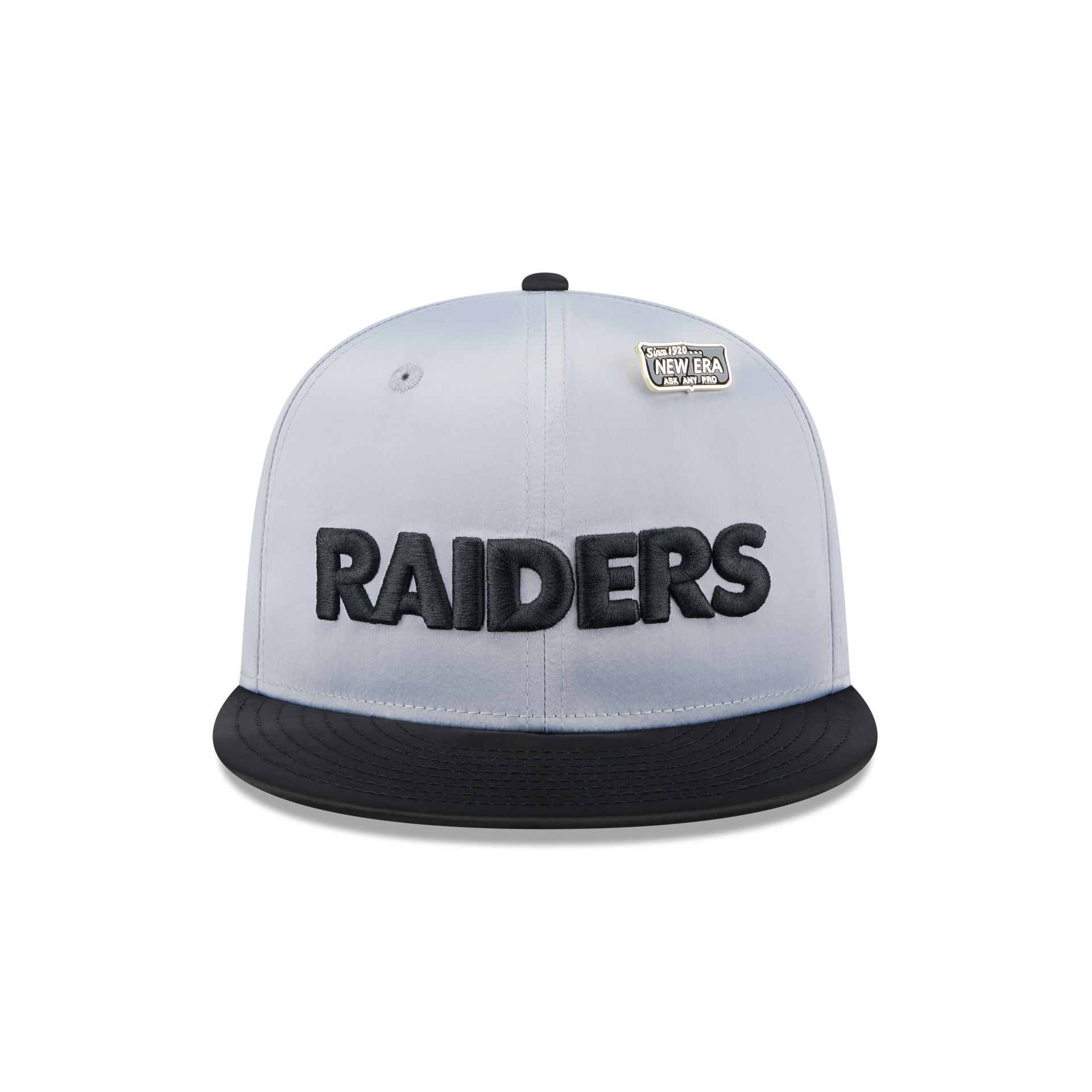 Premium Las Vegas Raiders Spring Satin 59FIFTY Fitted Hat