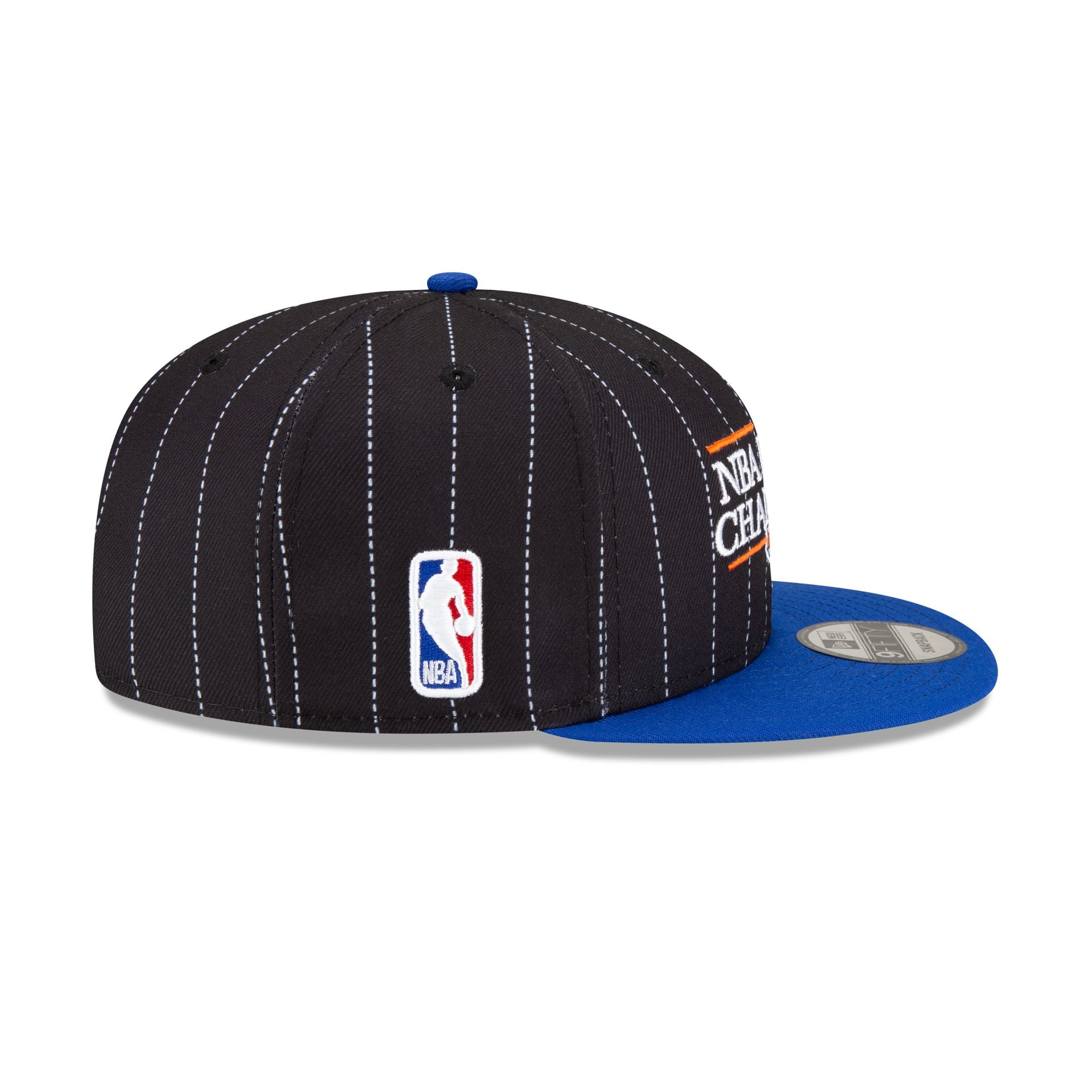Premium NBA Champion Pinstripe New York Knicks 9FIFTY Snapback Hat