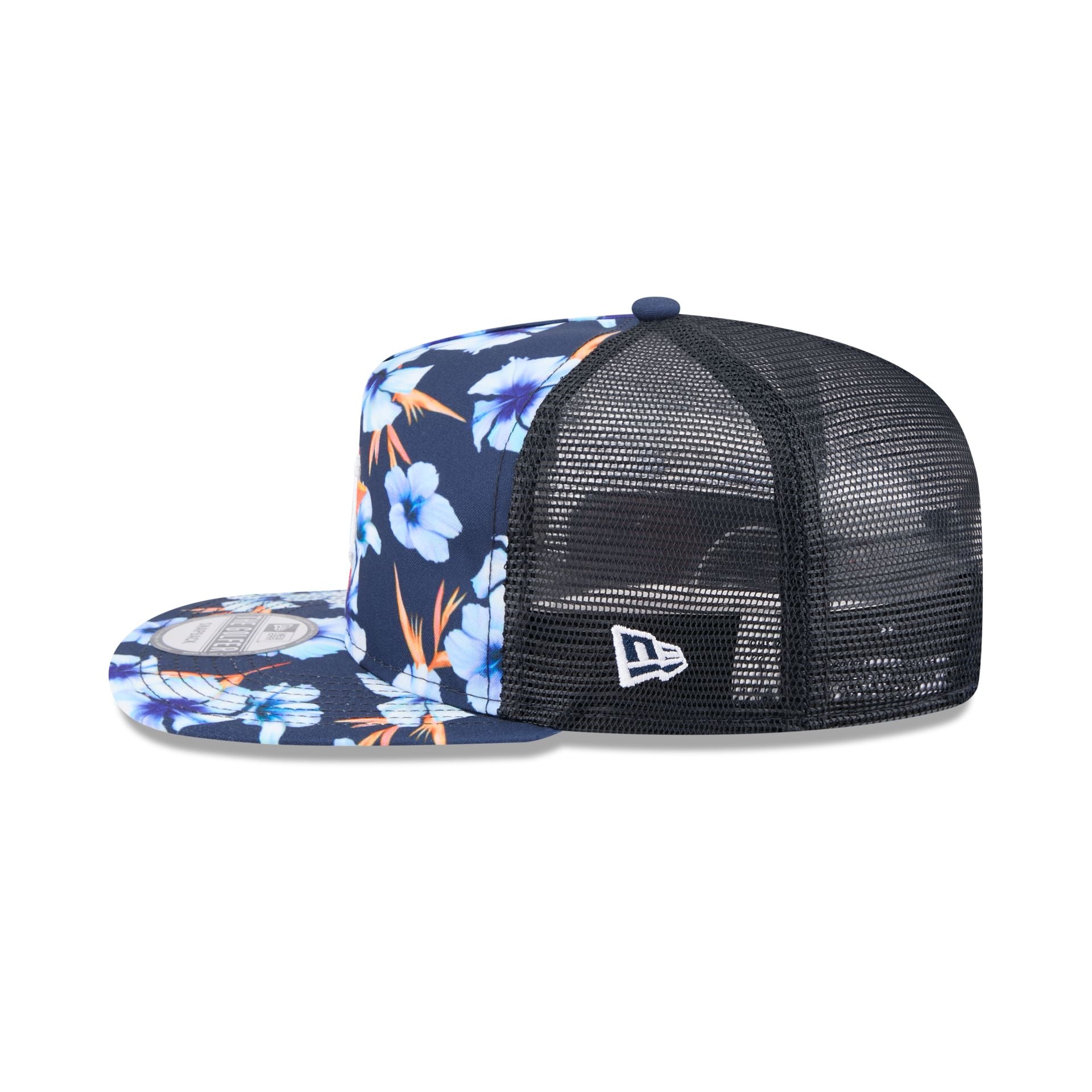 Premium Houston Astros Pattern Golfer Trucker Hat