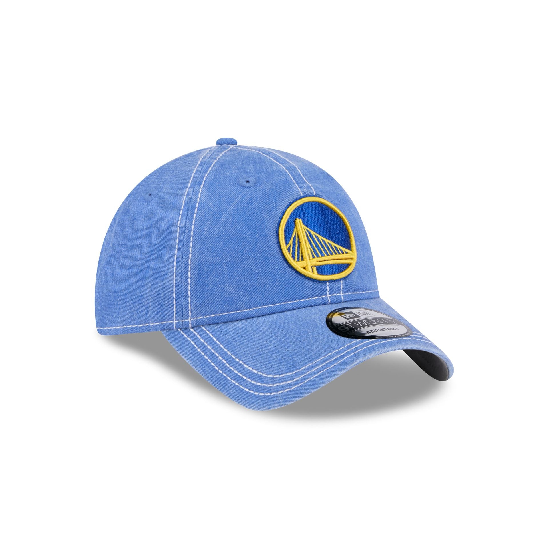 Premium Golden State Warriors 9TWENTY Adjustable Washed Contrast Hat