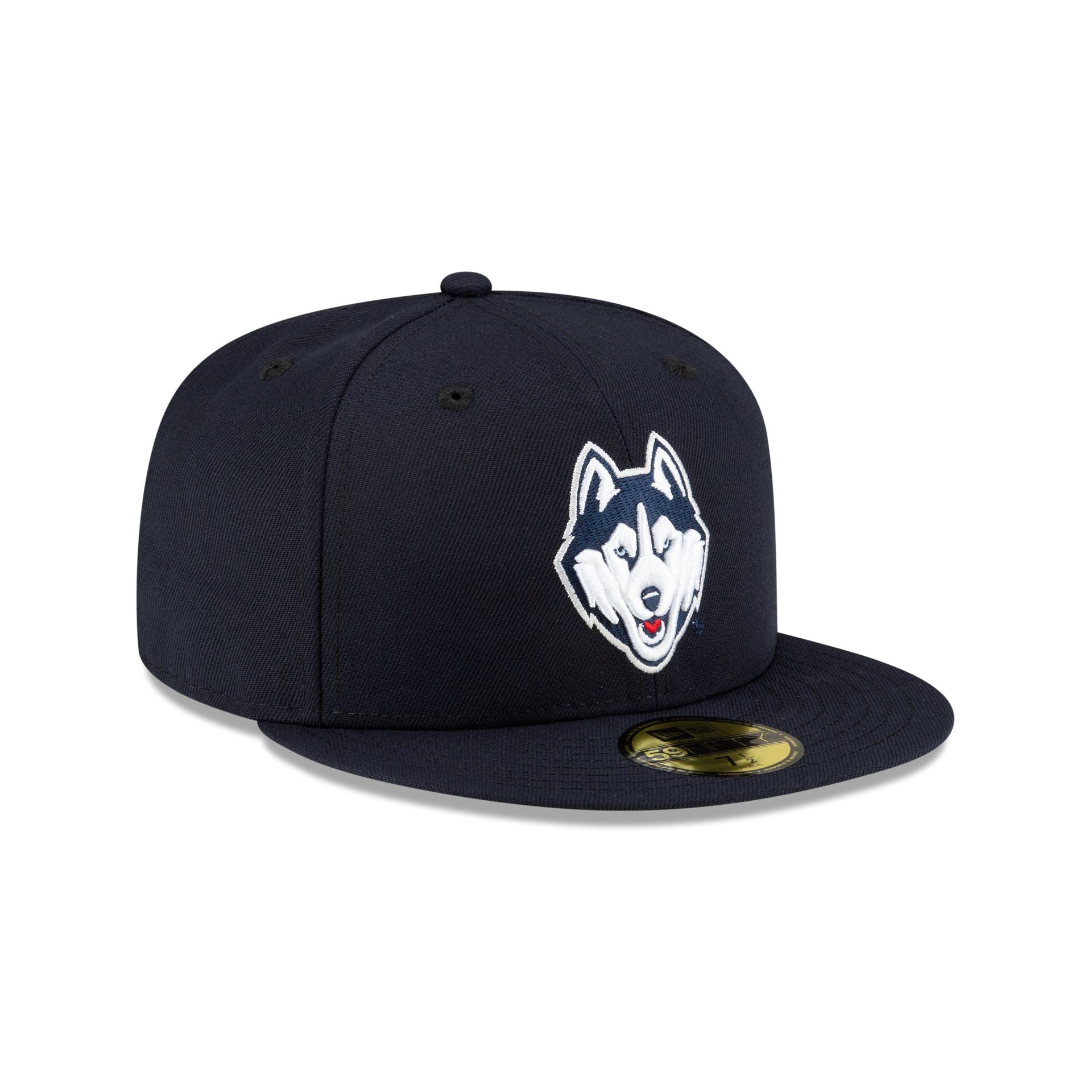 Premium Connecticut Huskies 59FIFTY Fitted Hat