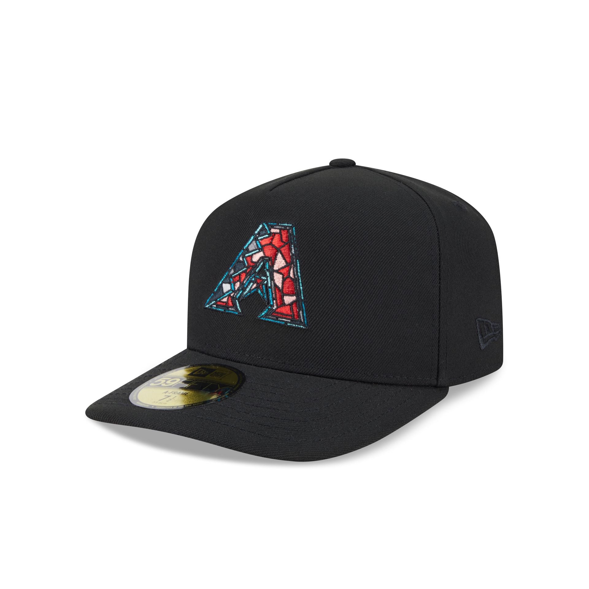 Premium Arizona Diamondbacks Stained Glass 59FIFTY A-Frame Fitted Hat