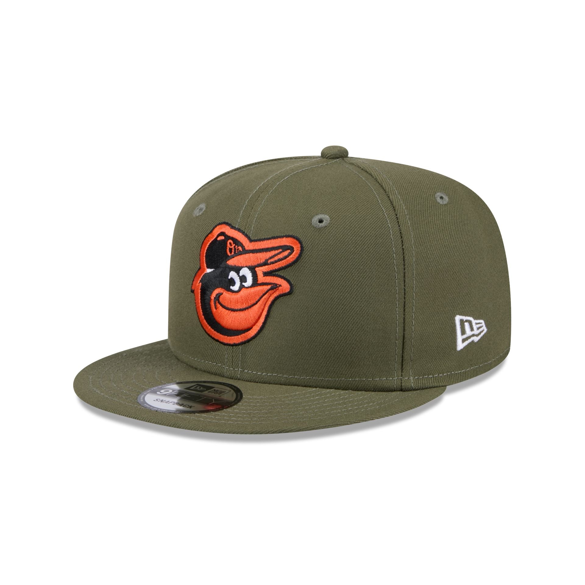Premium Baltimore Orioles Olive 9FIFTY Snapback Hat