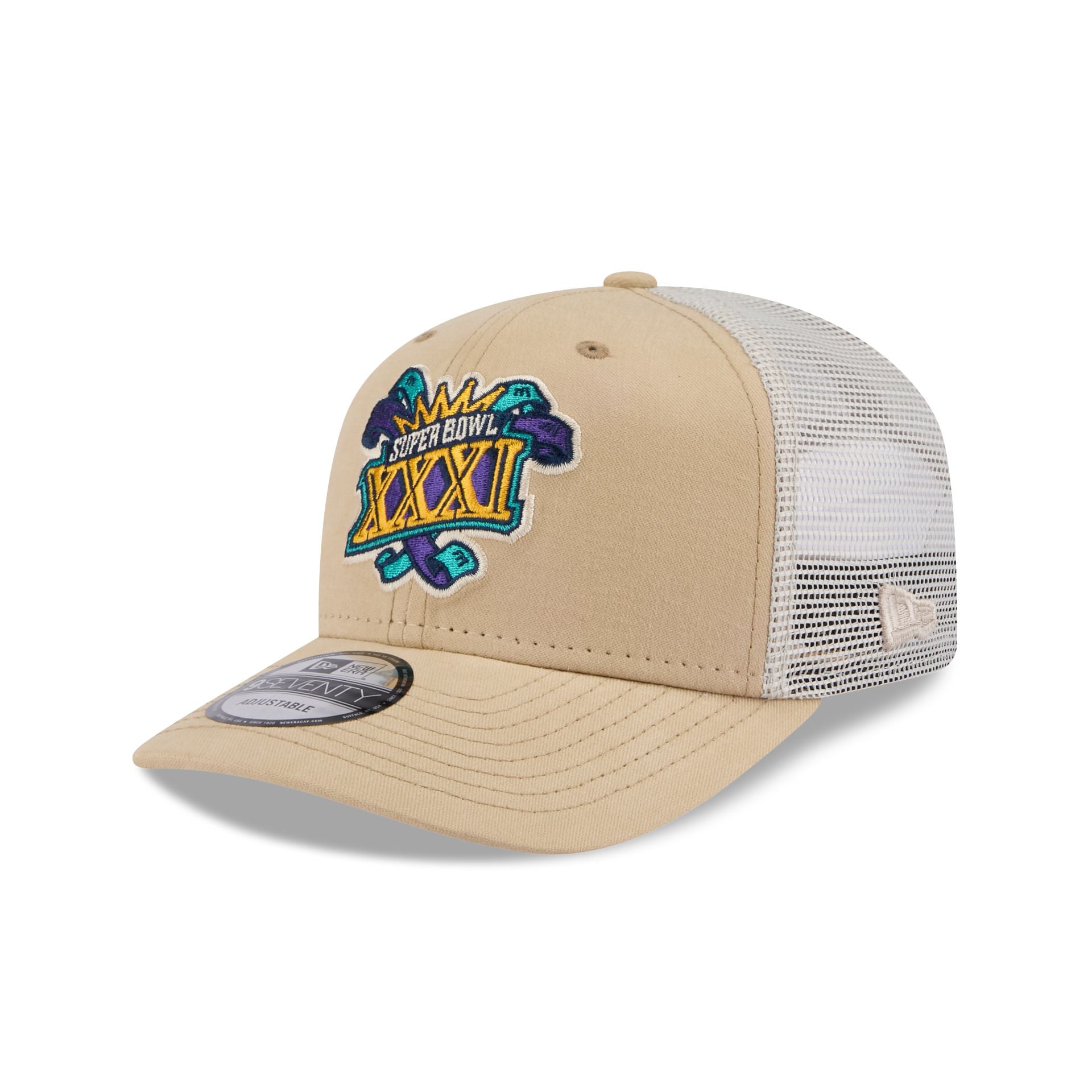 Premium Green Bay Packers Khaki Champions 9SEVENTY Stretch-Snap Hat